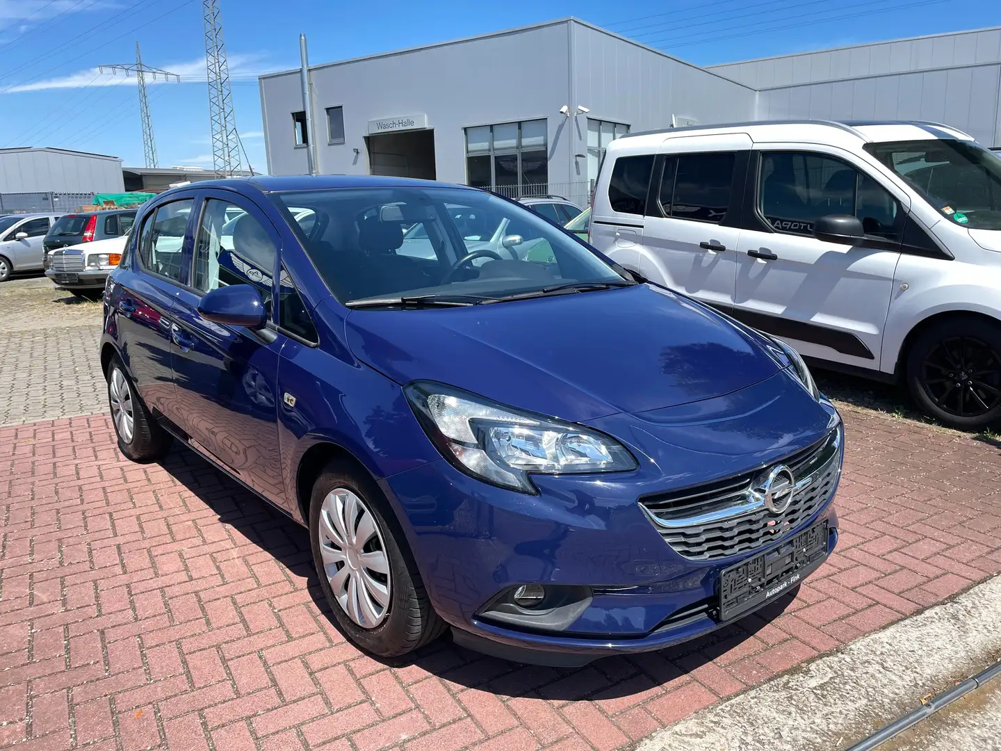 Opel Corsa Edition aus 1.Hand+Scheckheftgepf+Winterräder Bleu - 2
