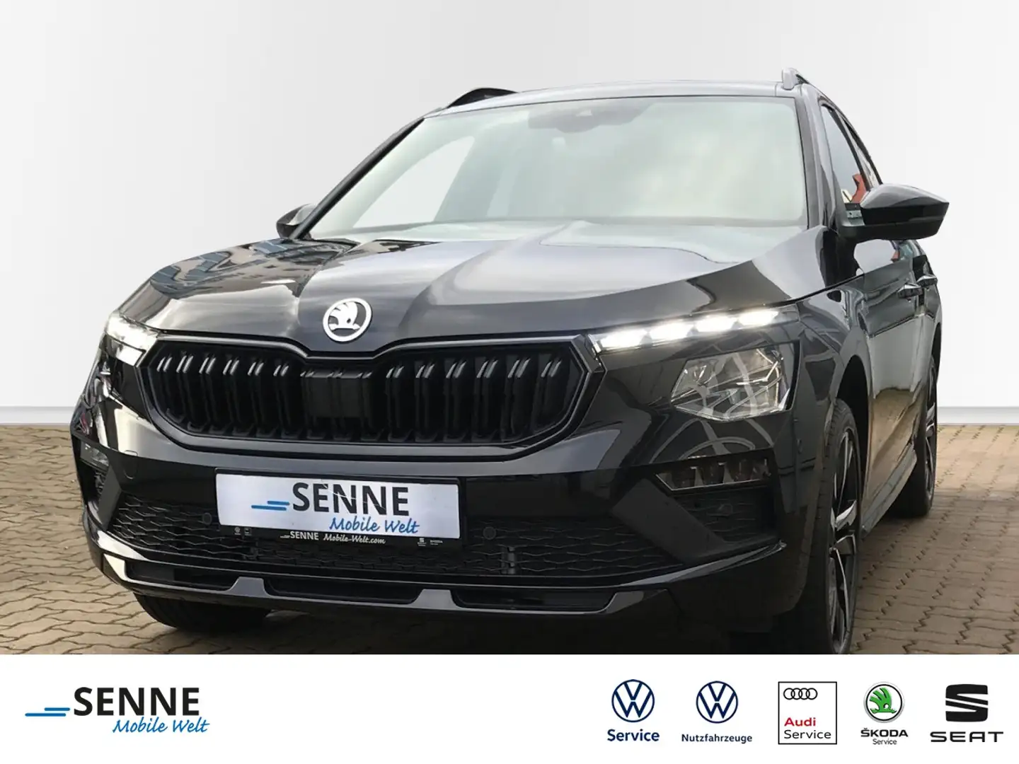 Skoda Kamiq 1.0 TSI DSG Monte Carlo, Garantie, Pano, AHK Noir - 1