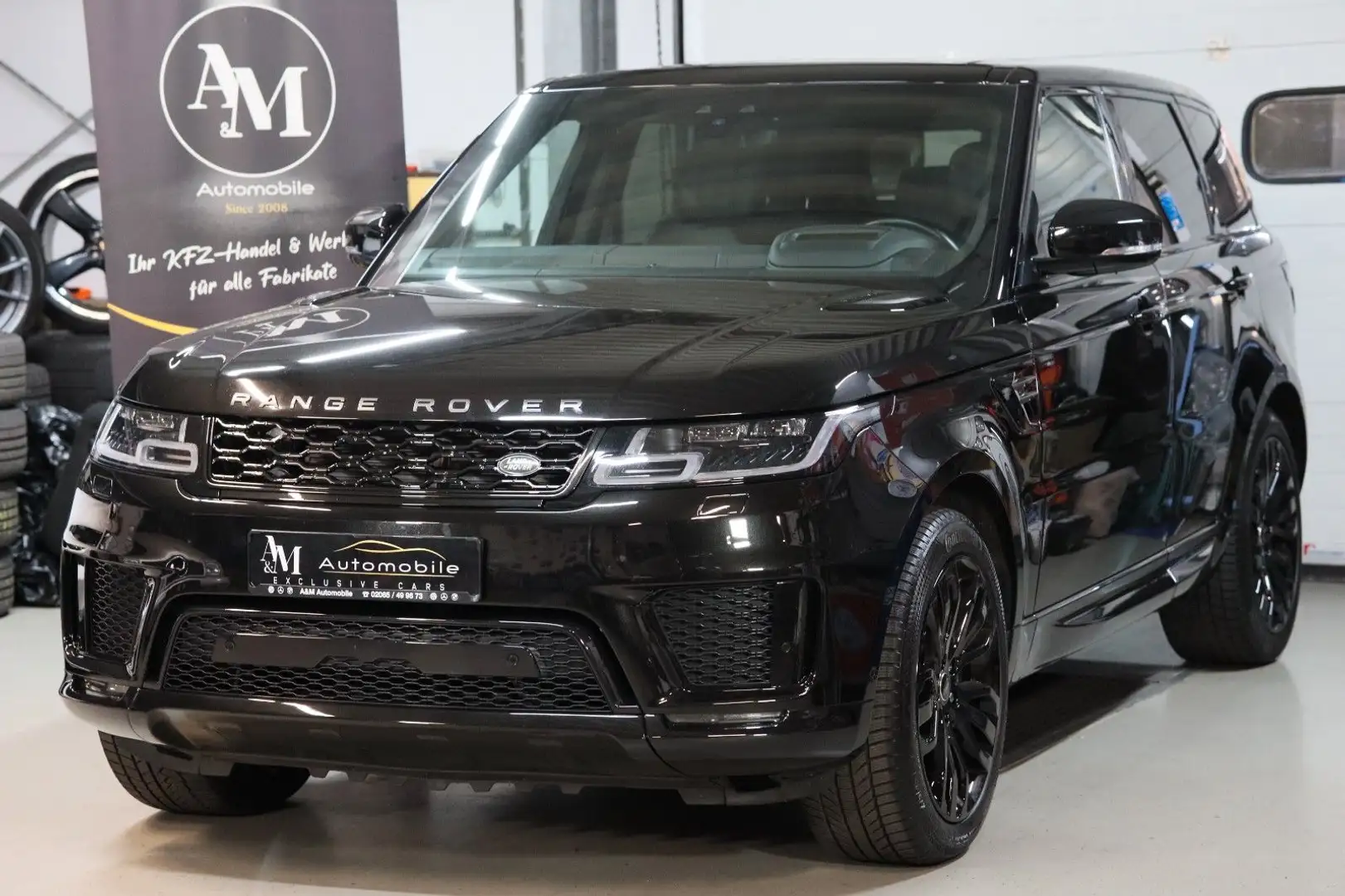 Land Rover Range Rover Sport RANGE ROVER SPORT HSE DYNAMIC *HEAD UP*PANO*360* Schwarz - 1