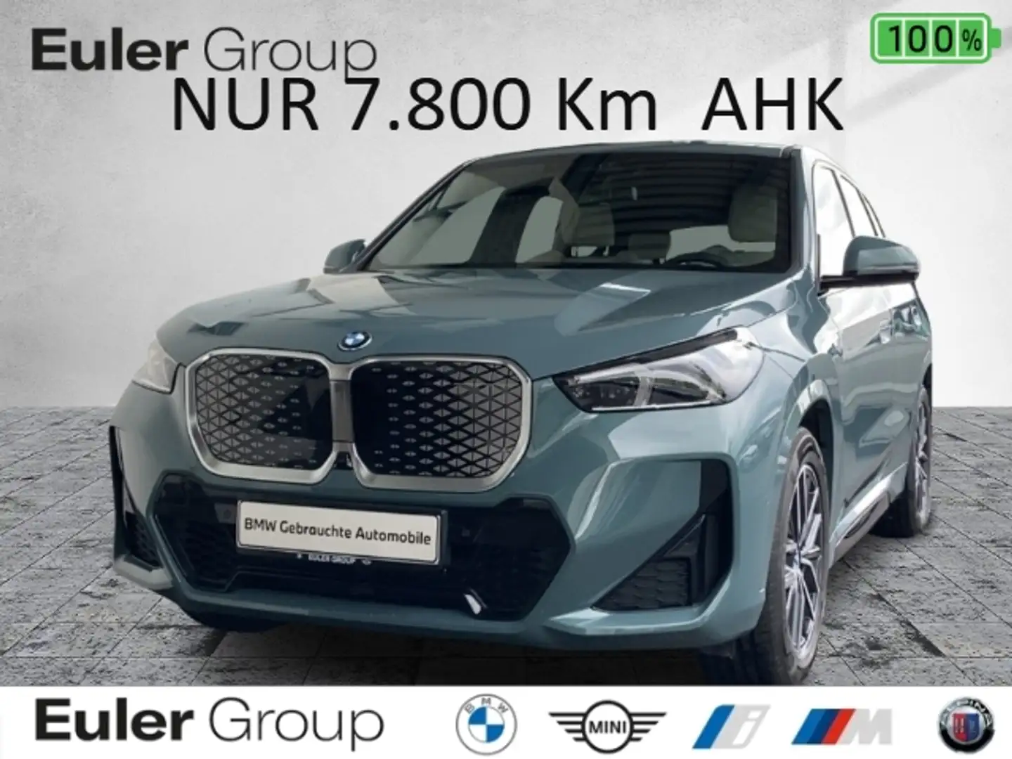 BMW iX1 x 30 M-Sport Sommer18'' AHK AdLED ParkAss+ HUD Mem Grün - 1