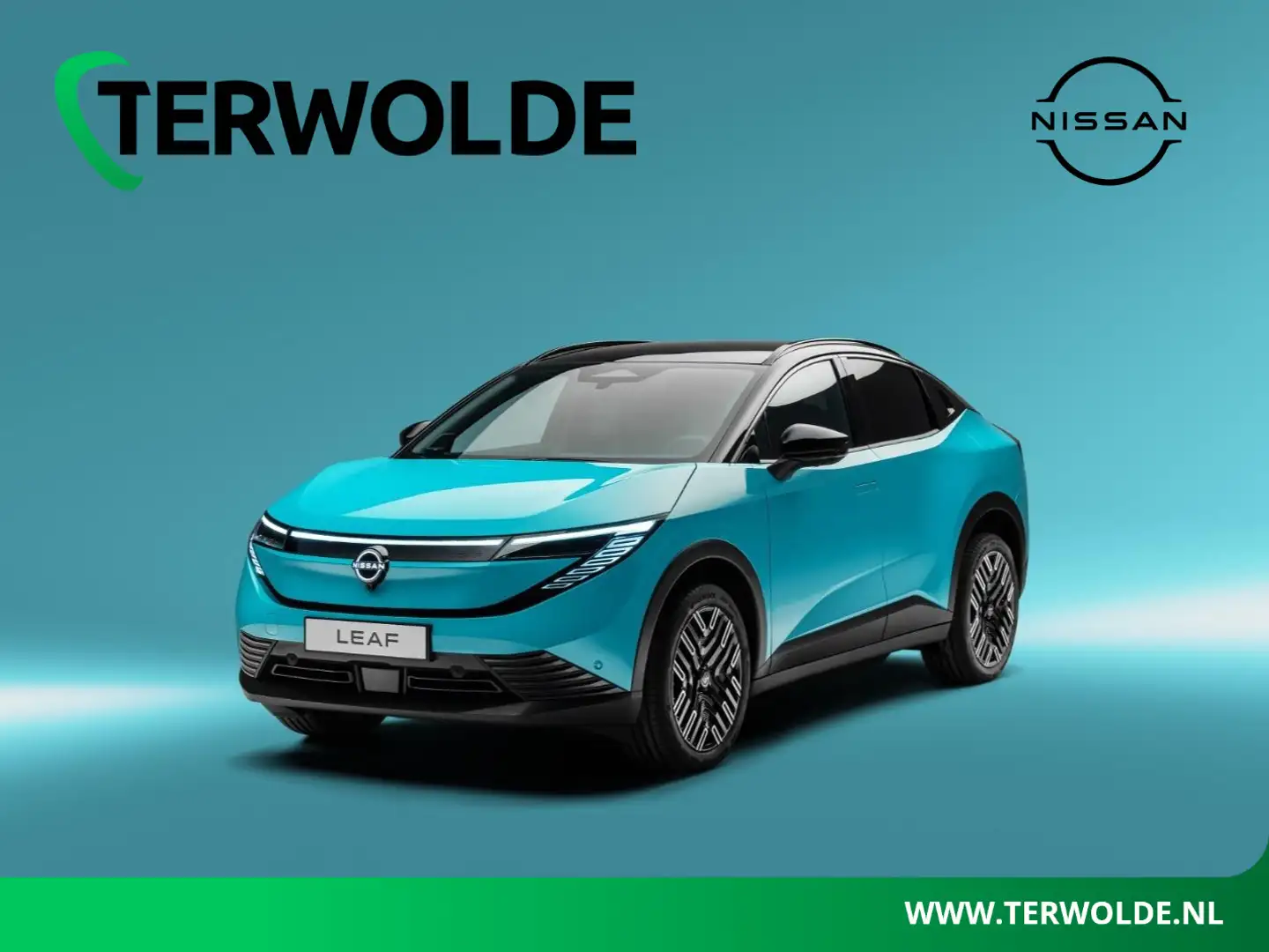 Nissan Leaf | Levering 2026 | Blijf op de hoogte met een aanme Blauw - 1