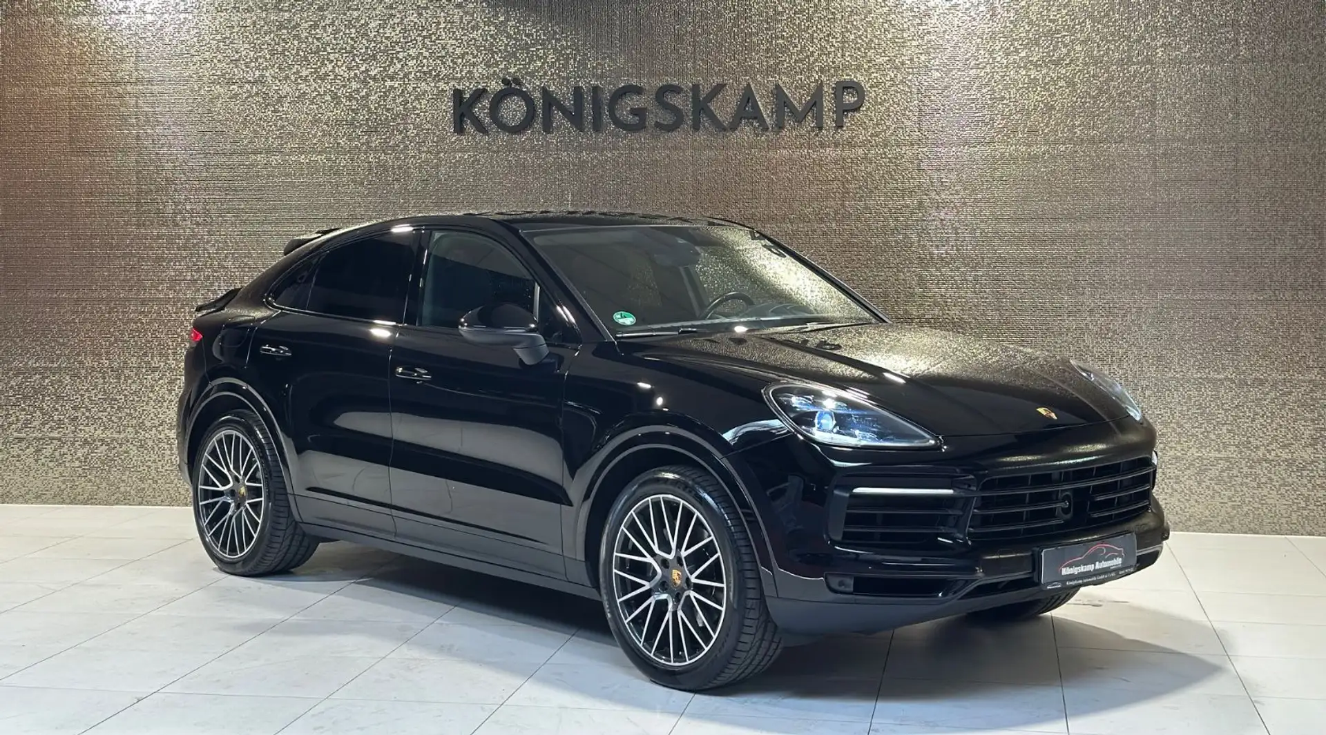 Porsche Cayenne Coupe Basis * 1.HAND * PANO * HUD * Schwarz - 1