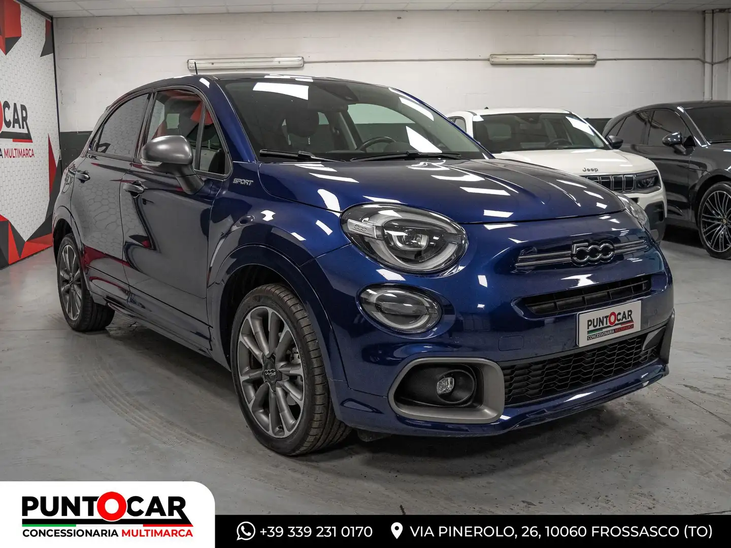 Fiat 500X 1.3 MultiJet 95 CV Sport PROMO FLEX Синій - 2