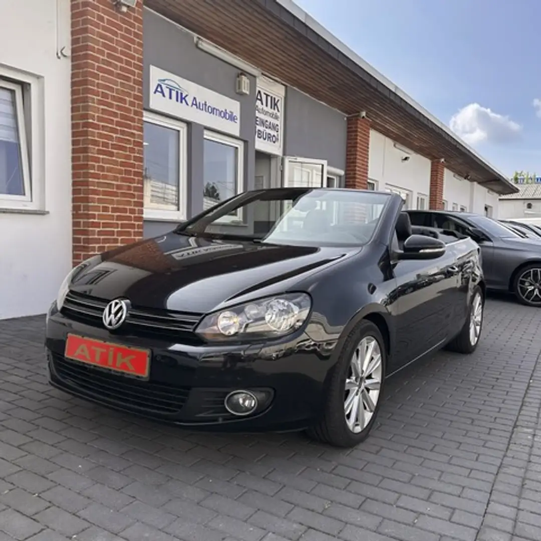Volkswagen Golf Cabriolet VI Cabrio 1.6 TDI Design & Style Vienna Leder | Vo Noir - 2