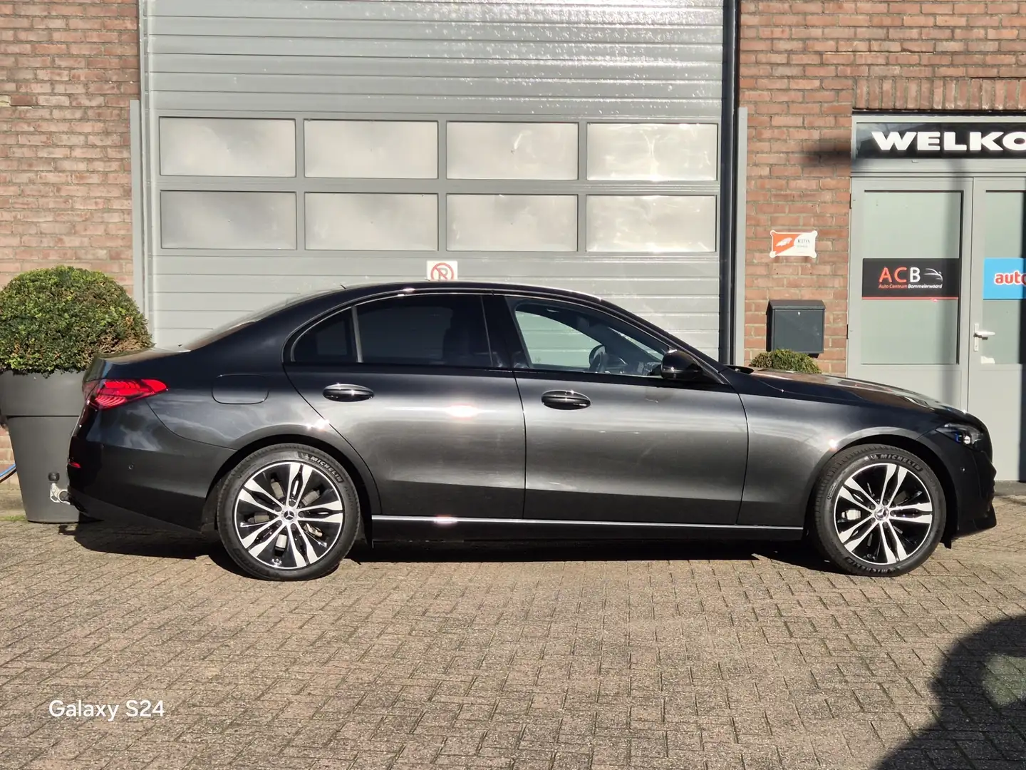 Mercedes-Benz C 300 e Business-line Zwart leder / Panoramadak / Burmes Gris - 2