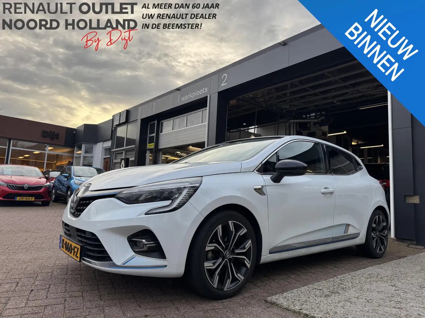 Renault Clio 1.6 E-Tech Hybrid 140 Serie Limitee E-TECH Wit - 1
