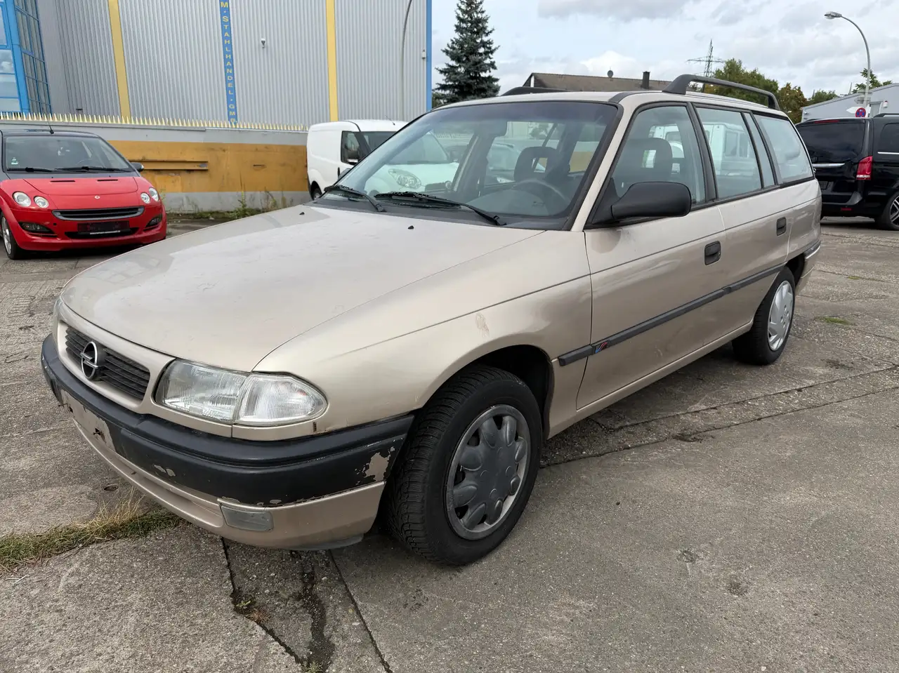 Opel Astra Caravan Automatik-Klimaanlage, foto 1