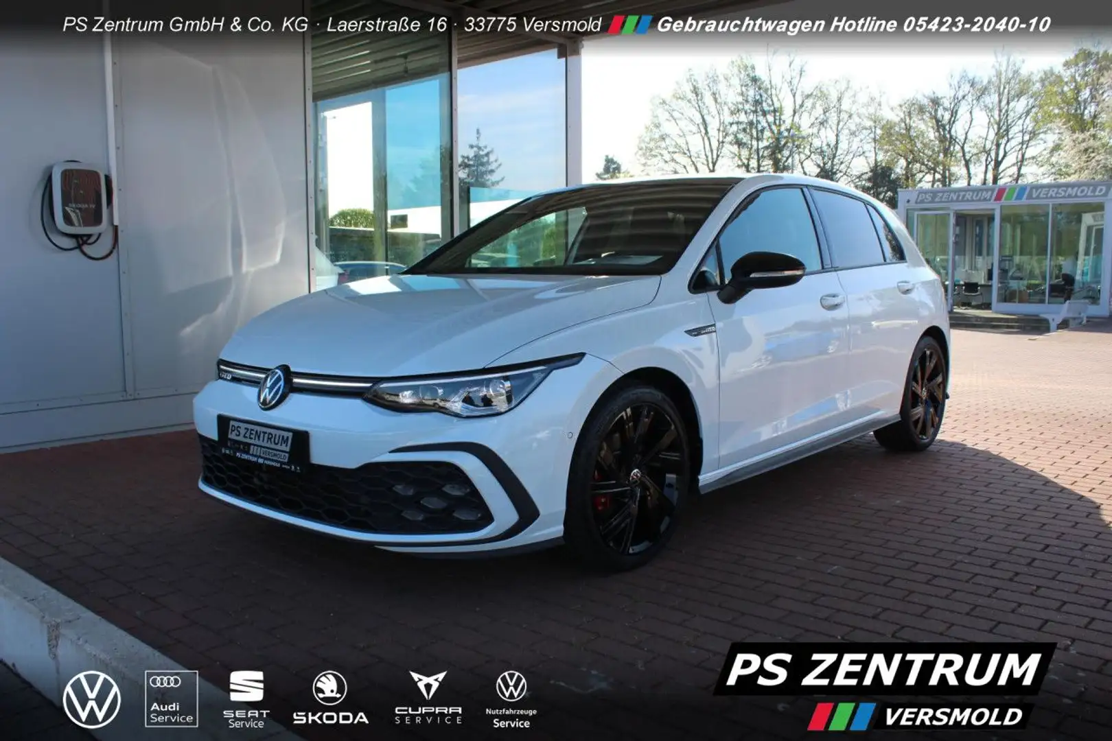 Volkswagen Golf VIII 2.0 TDI DSG GTD PANO DCC AHK CAM Navi Weiß - 1