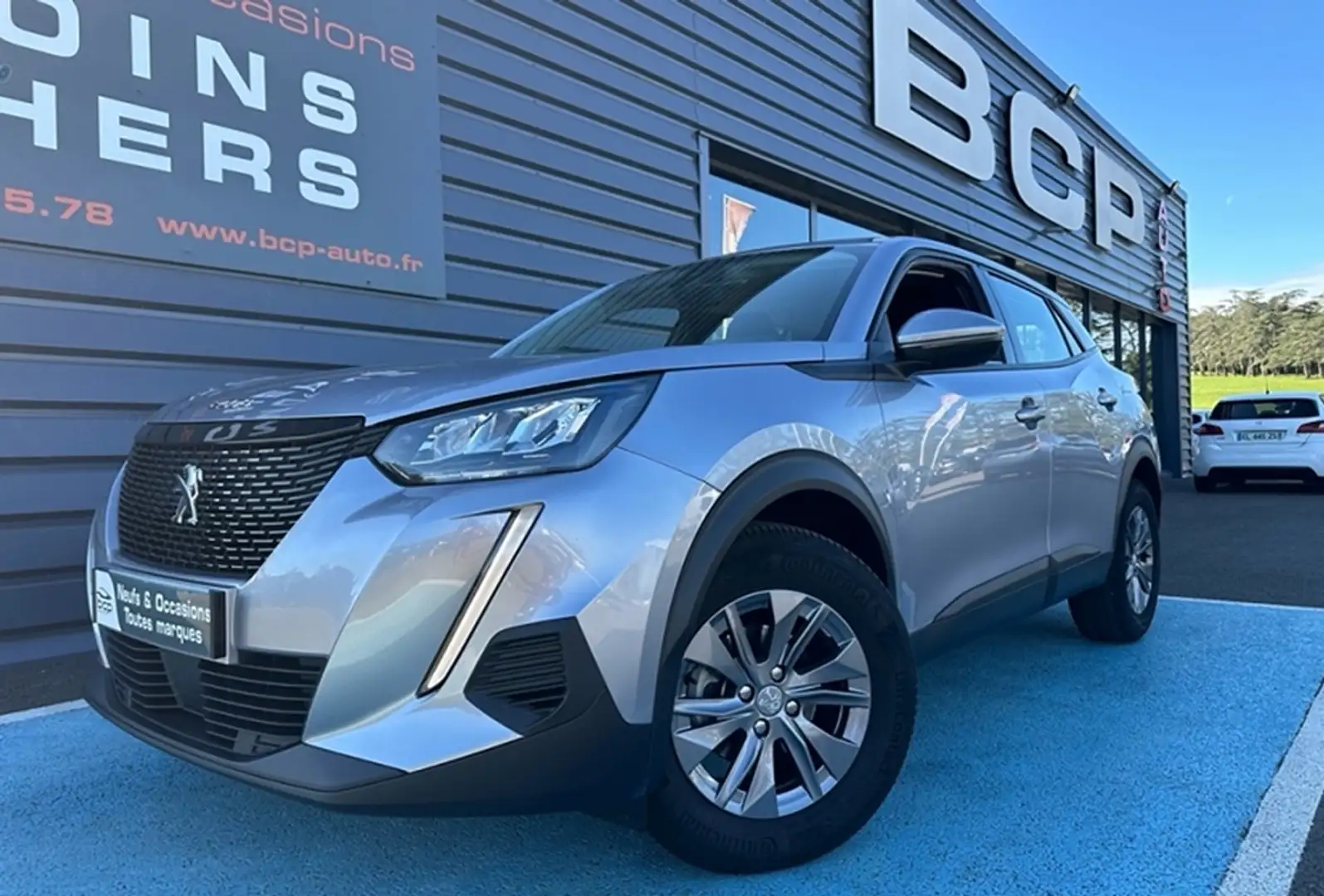 Peugeot 2008 1.2 PURETECH 130CH S\u0026S ACTIVE BUSINESS EAT8 7 Gris - 1