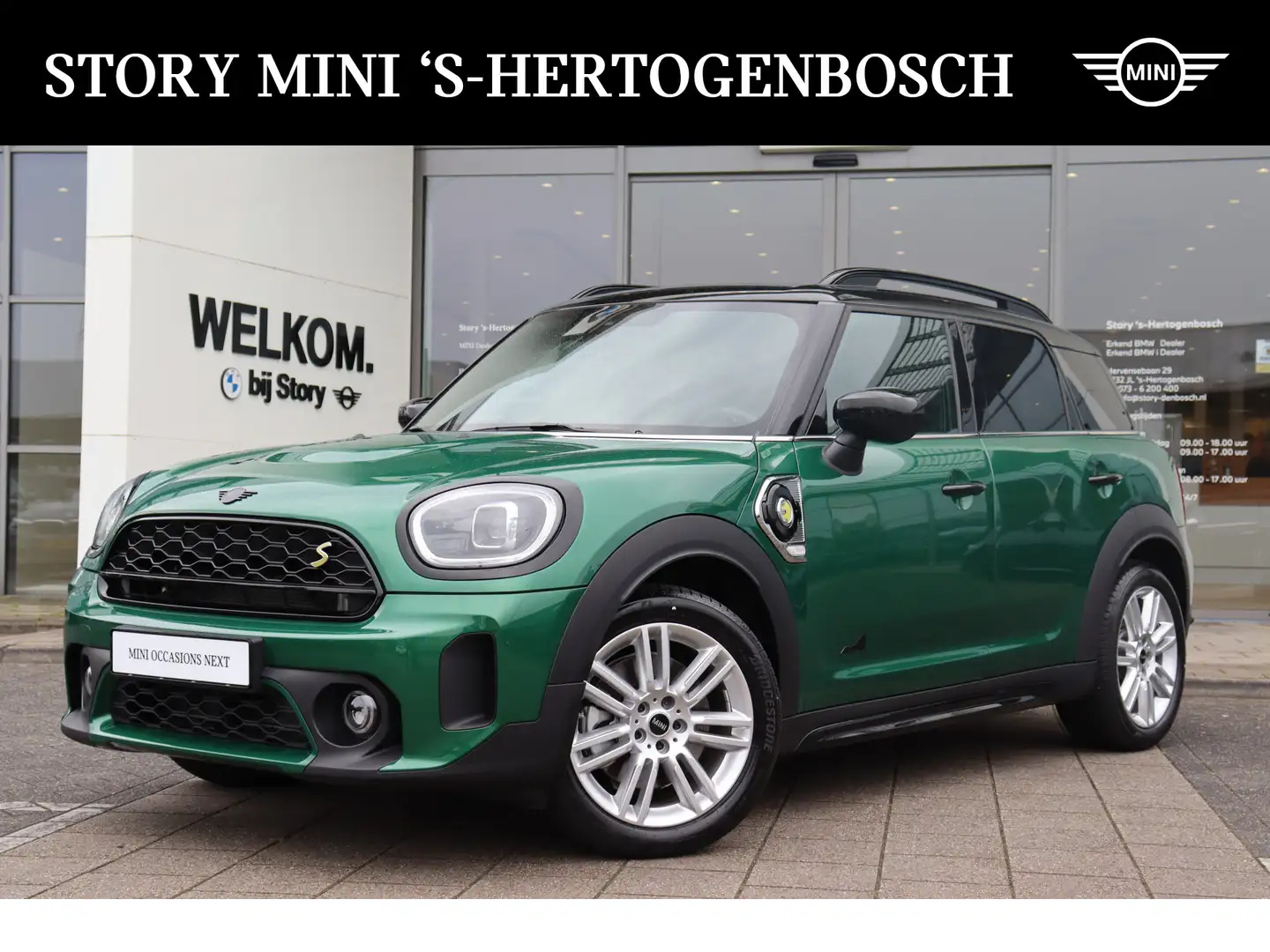 MINI Cooper SE Countryman ALL4 Classic Automaat / Achteruitrijcamera / Comfo Vert - 1