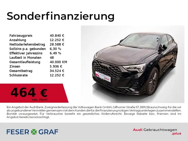 2025 Audi Q3 in Black for sale