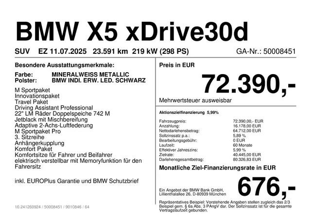 BMW X5 view 2