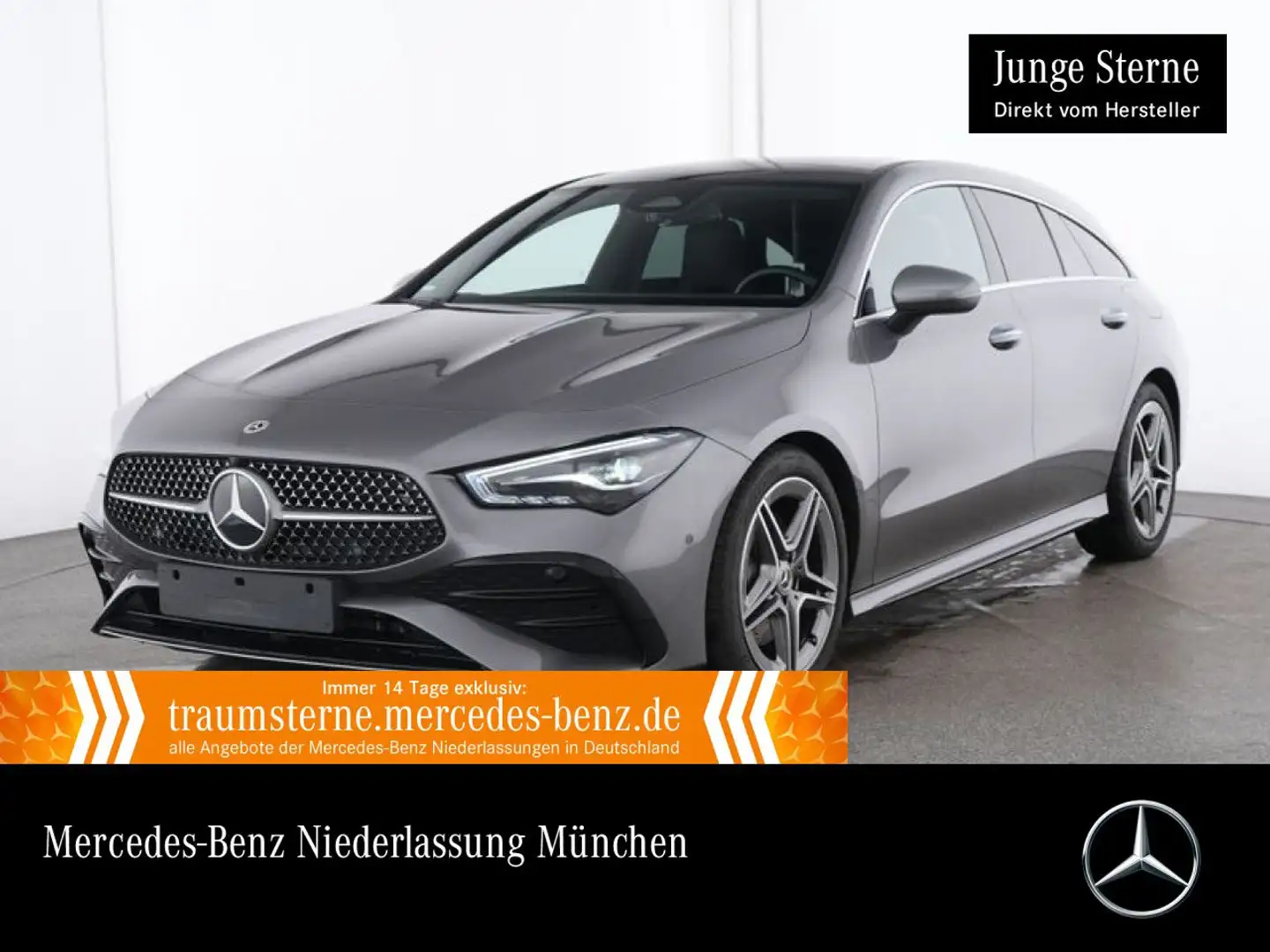 Mercedes-Benz CLA 200 PANO+LED+KAMERA+KEYLESS+7G Grau - 1