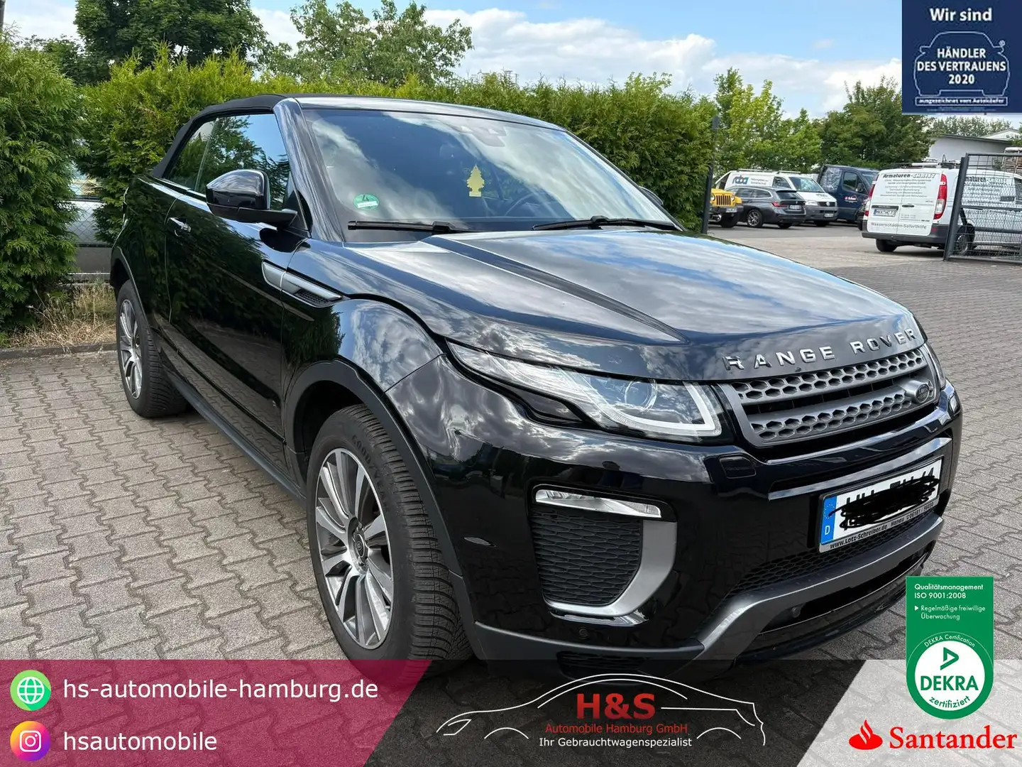 Land Rover Range Rover Evoque Cabriolet SE Dynamic Schwarz - 1