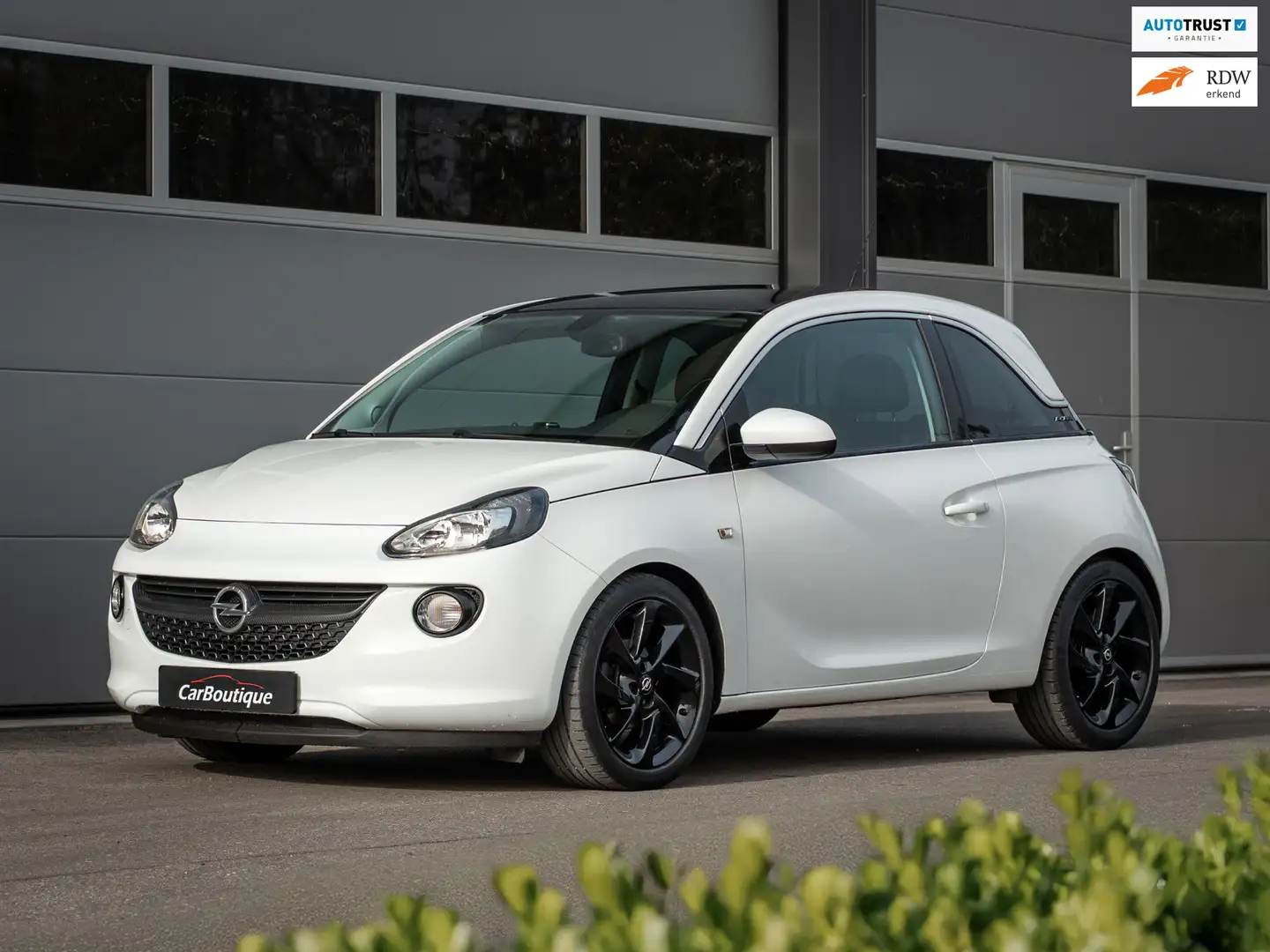 Opel Adam 1.4 Glam I Pano I Airco I Cruise Control I PDC I S Weiß - 1