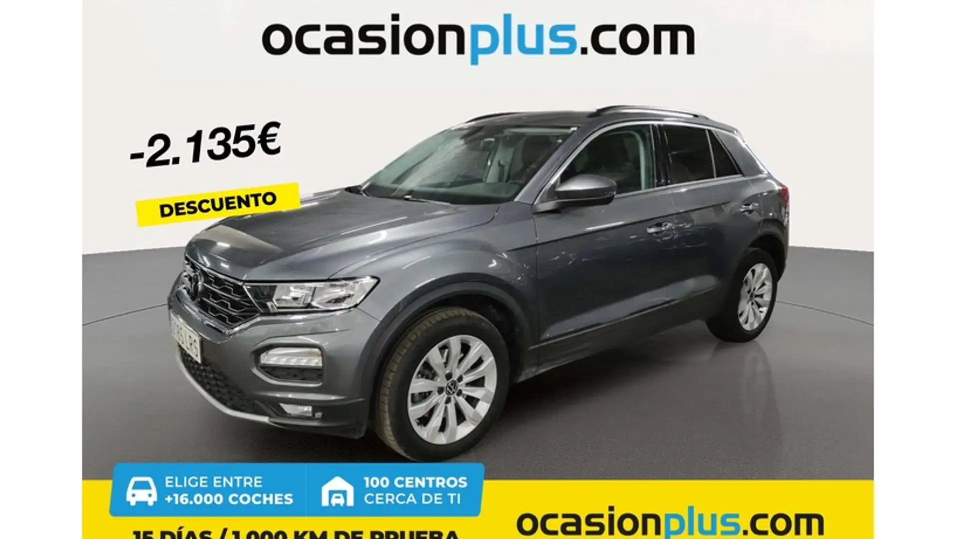 Volkswagen T-Roc 2.0TDI Advance DSG7 Gris - 1