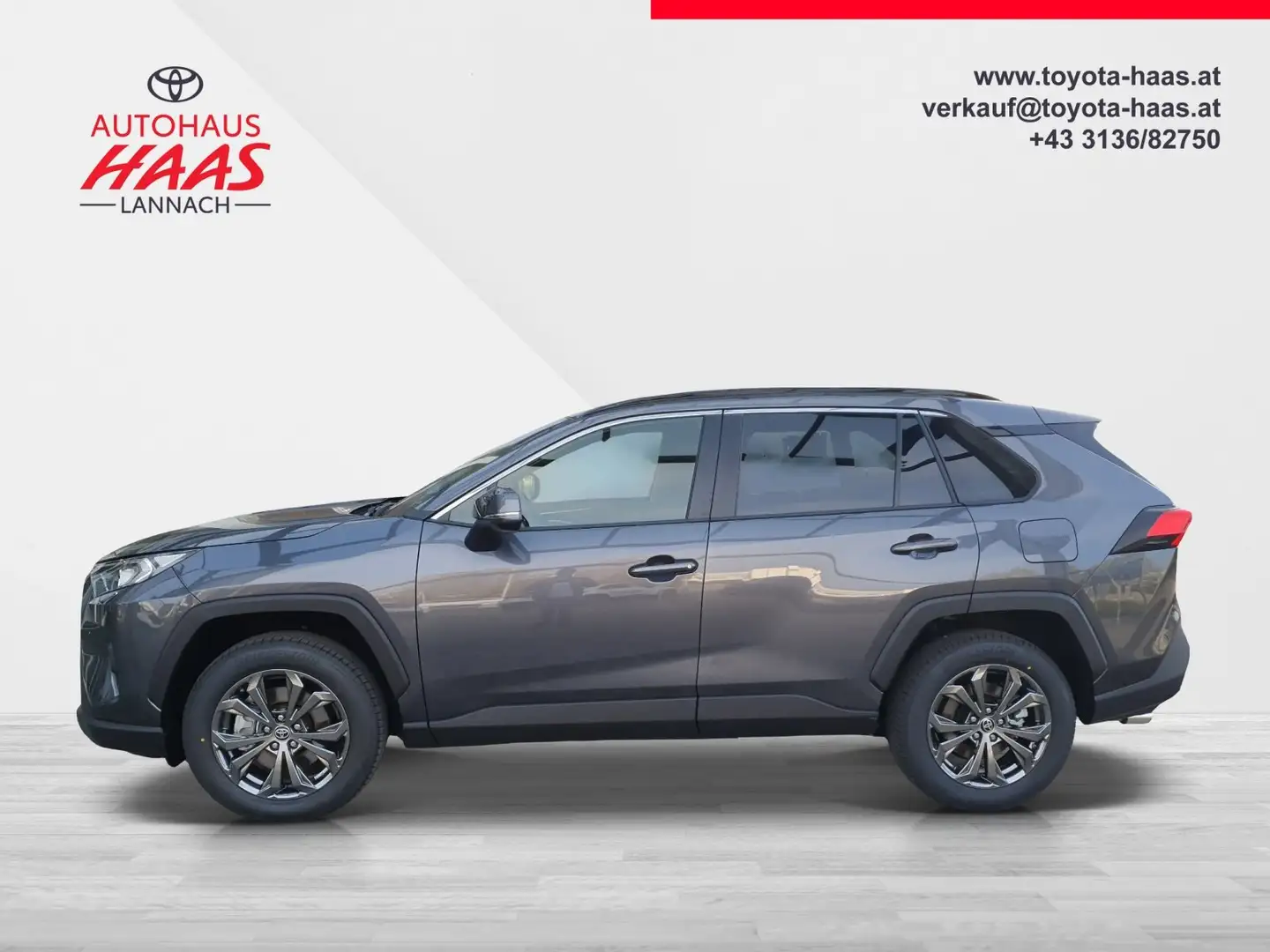 Toyota RAV 4 RAV4 2,5 Hybrid Active Drive AWD Grau - 2