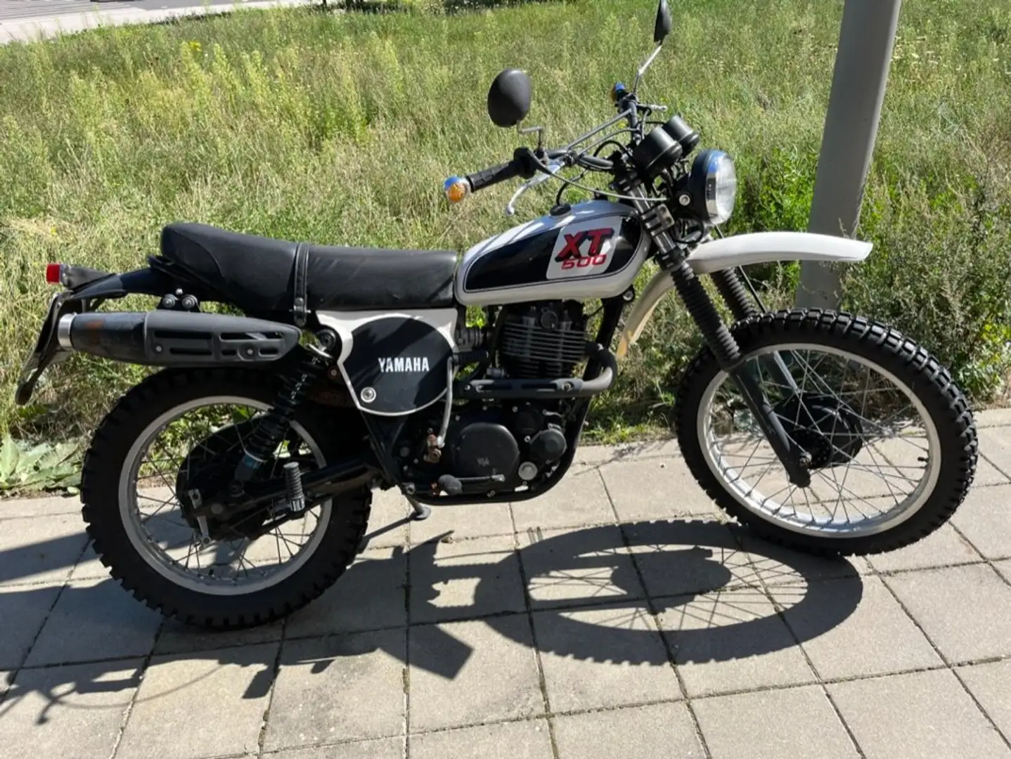 Yamaha XT 500 Zwart - 2