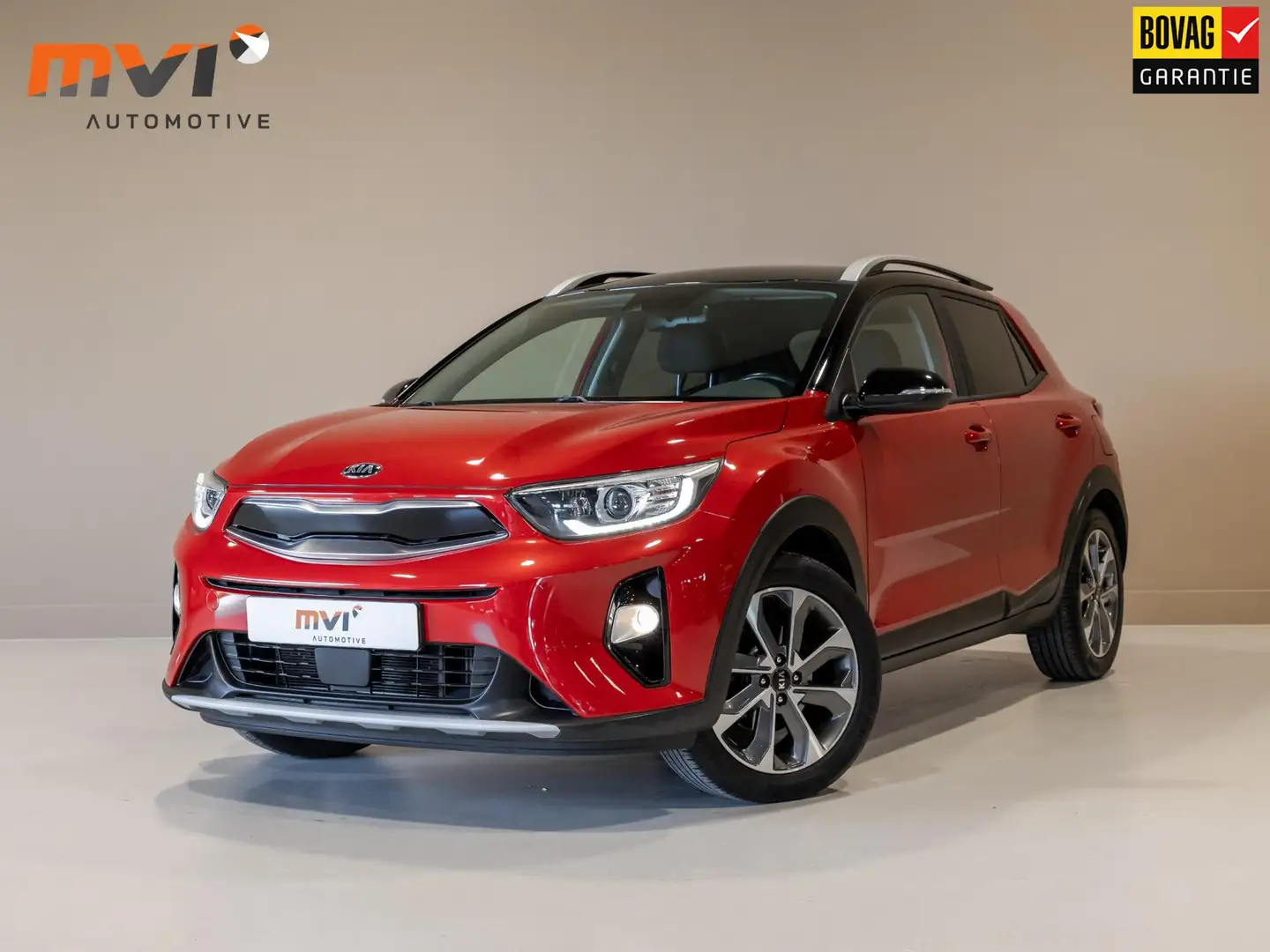Kia Stonic 1.0 T-GDi DynamicPlusLine / 100pk / Trekhaak / App Rood - 1