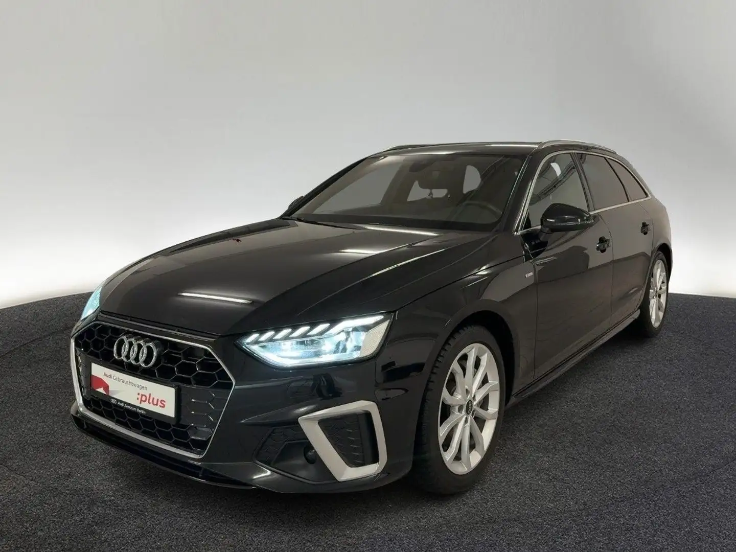 Audi A4 S line 40 TDI S tr. AHK MATRIX RFK NAVI Schwarz - 2