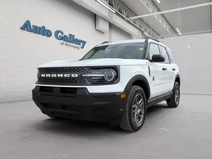 White 2025 Ford Bronco Sport Big Bend AWD SUV / Crossover All-Wheel Drive 8-Speed Automatic
