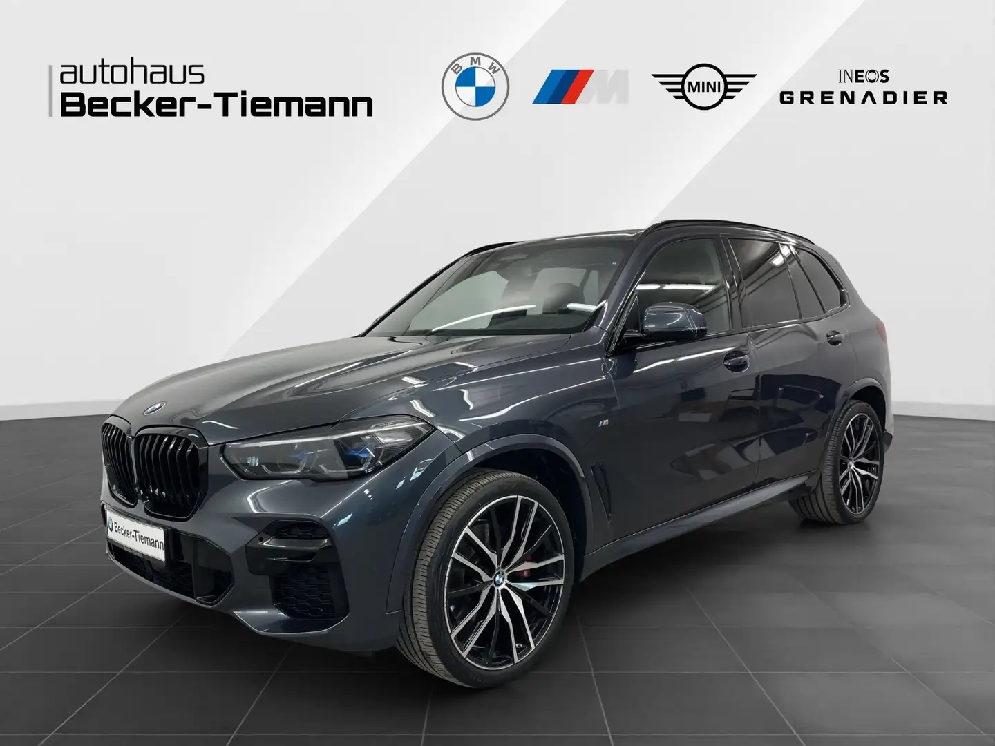BMW X5 xDrive30d A,M Sportpaket,AHK,HeadUpDisplay,Panoram Gris - 1