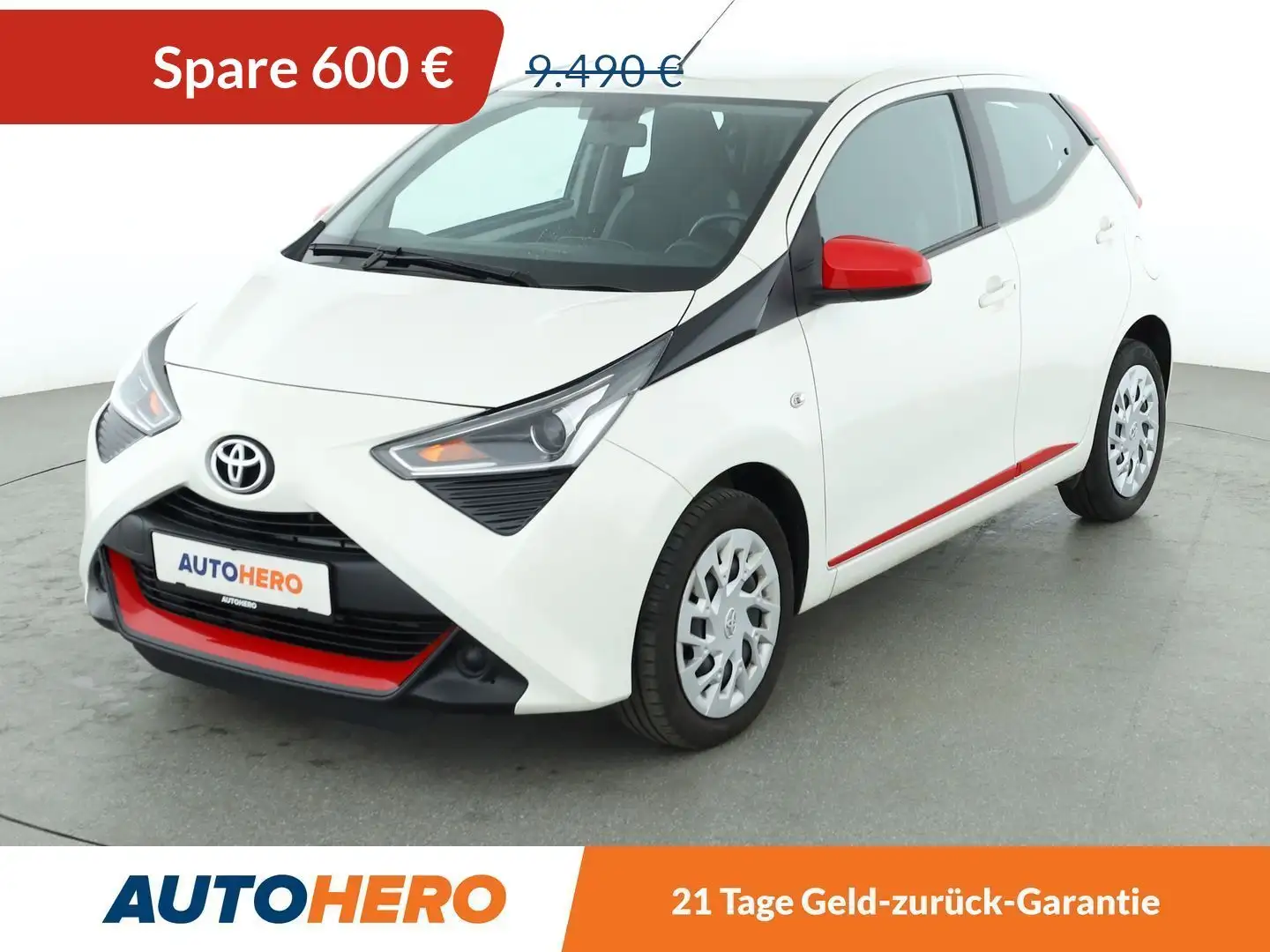 Toyota Aygo 1.0-VVT-i X-Play*KLIMA*GARANTIE* Weiß - 1