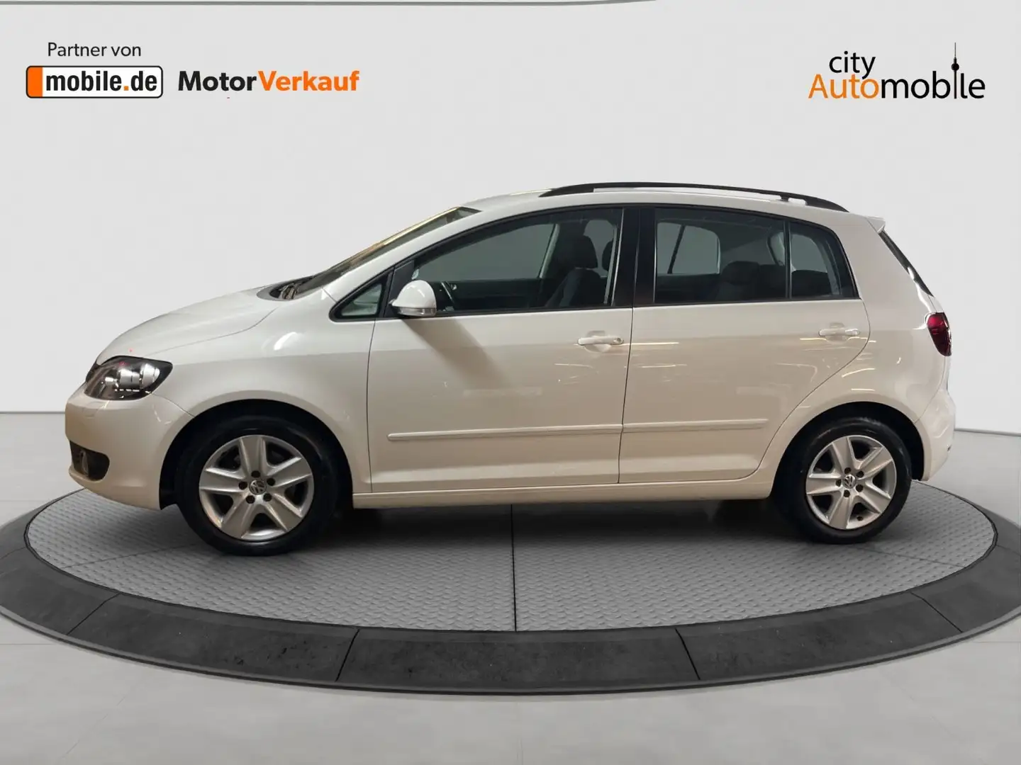 Volkswagen Golf Plus VI Comfortline/1.HandTempomat/Navi/SHZ Weiß - 2