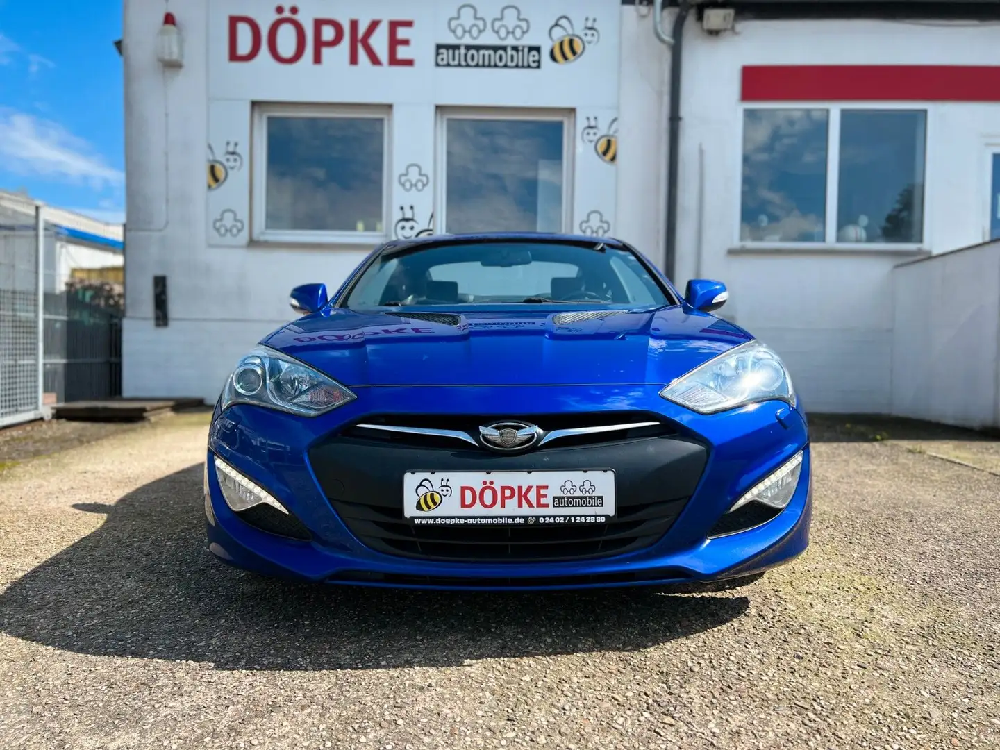 Hyundai Genesis Coupe 3.8 V6 Facelift Xenon Keyless Albastru - 2
