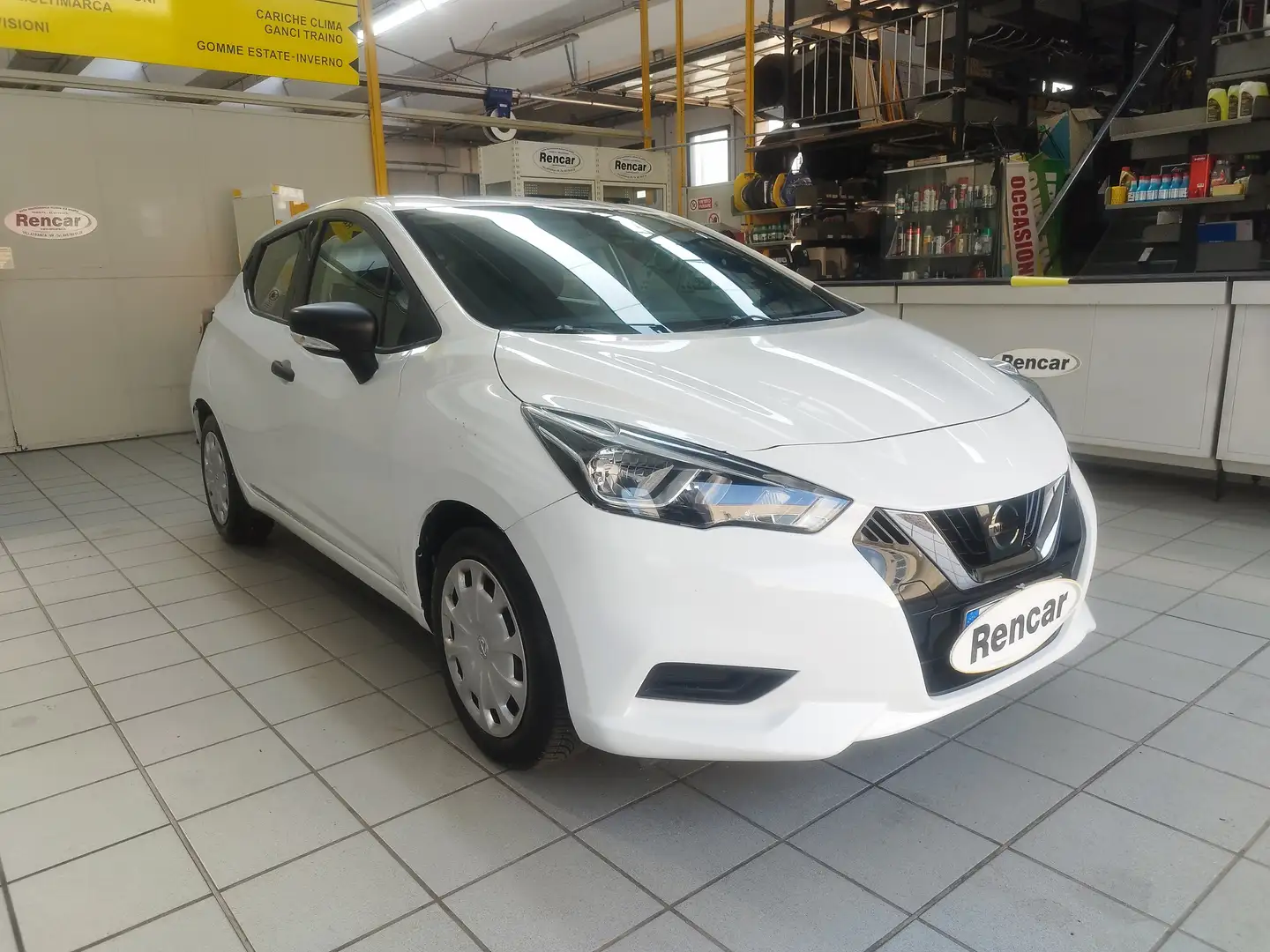 Nissan Micra Micra 1.0 Visia + 71cv Blanc - 1