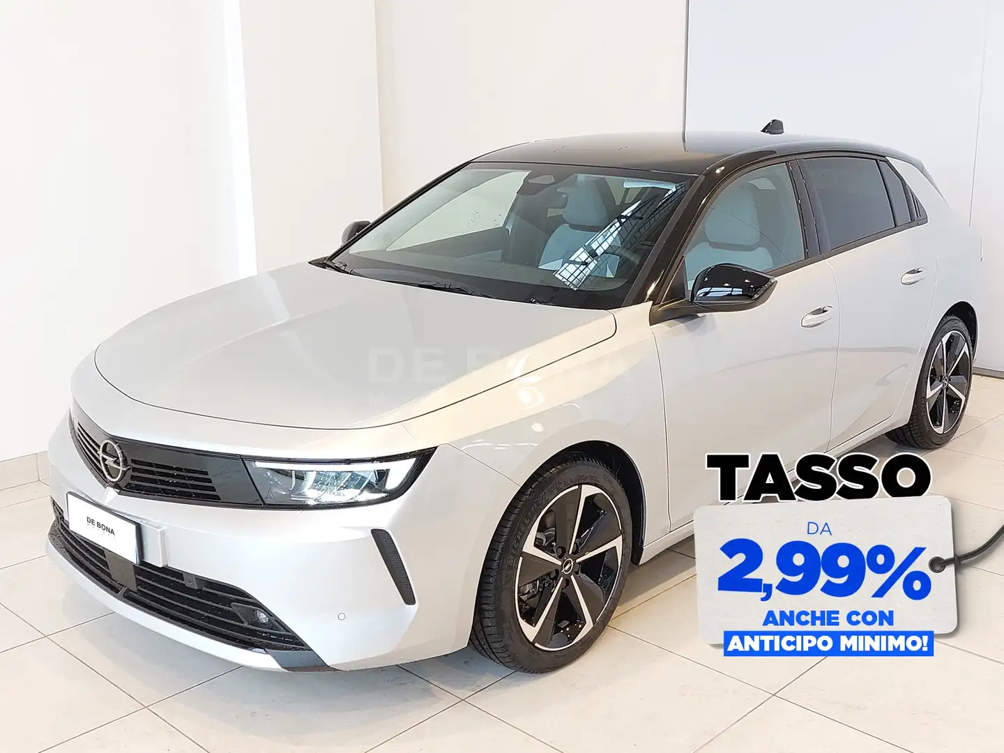 Opel Astra 1.2 t elegance s&s 130cv Grigio - 1