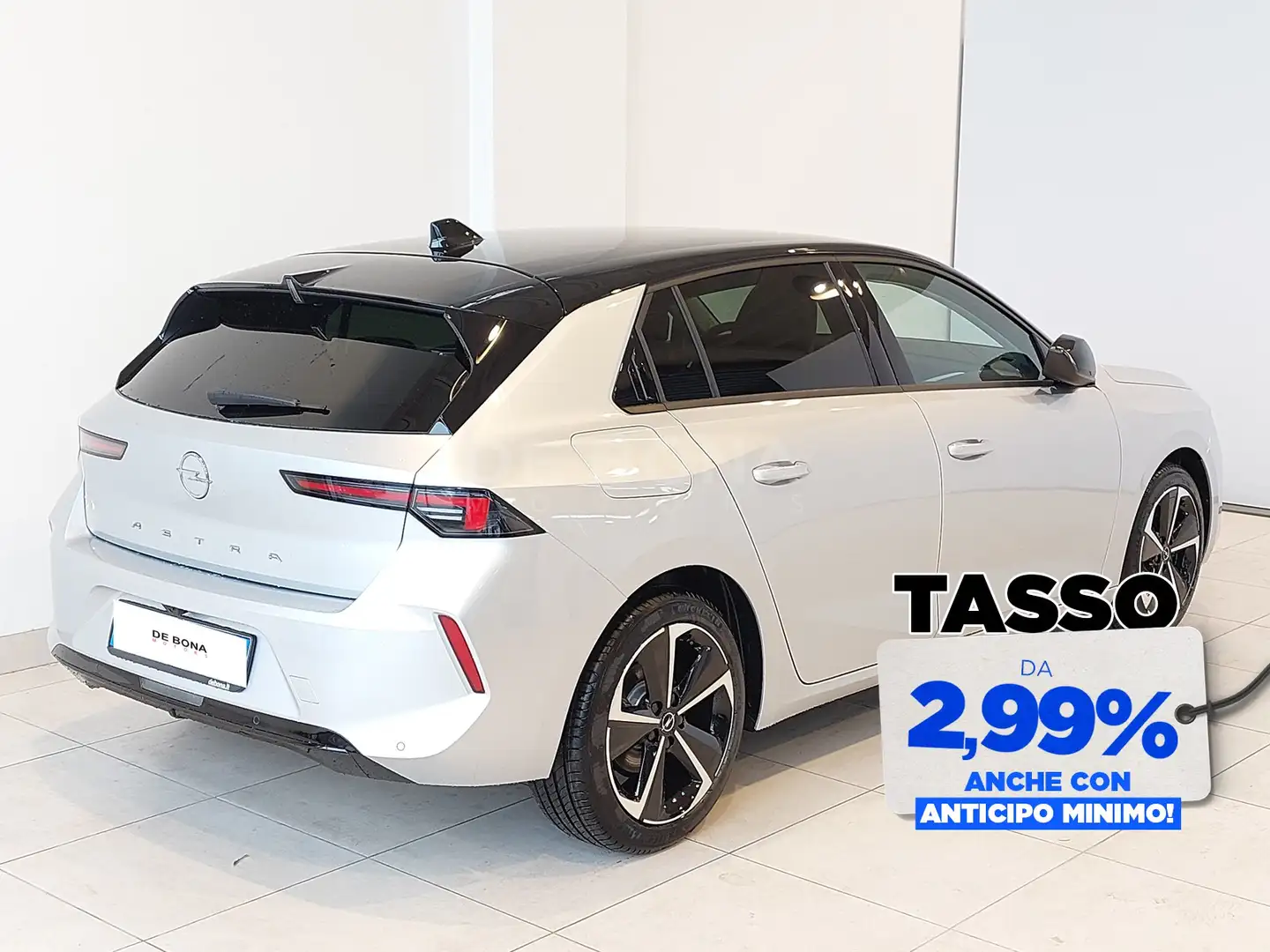 Opel Astra 1.2 t elegance s&s 130cv Grigio - 2