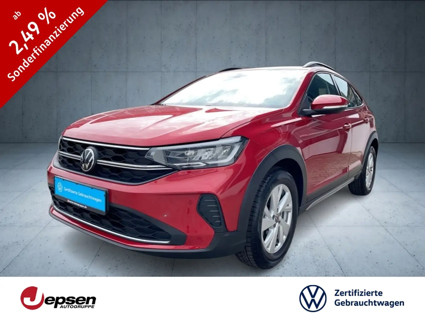 Volkswagen Taigo Life 1.0 TSI Navi+PDC+LED+16`+DiCockpit Rouge - 1