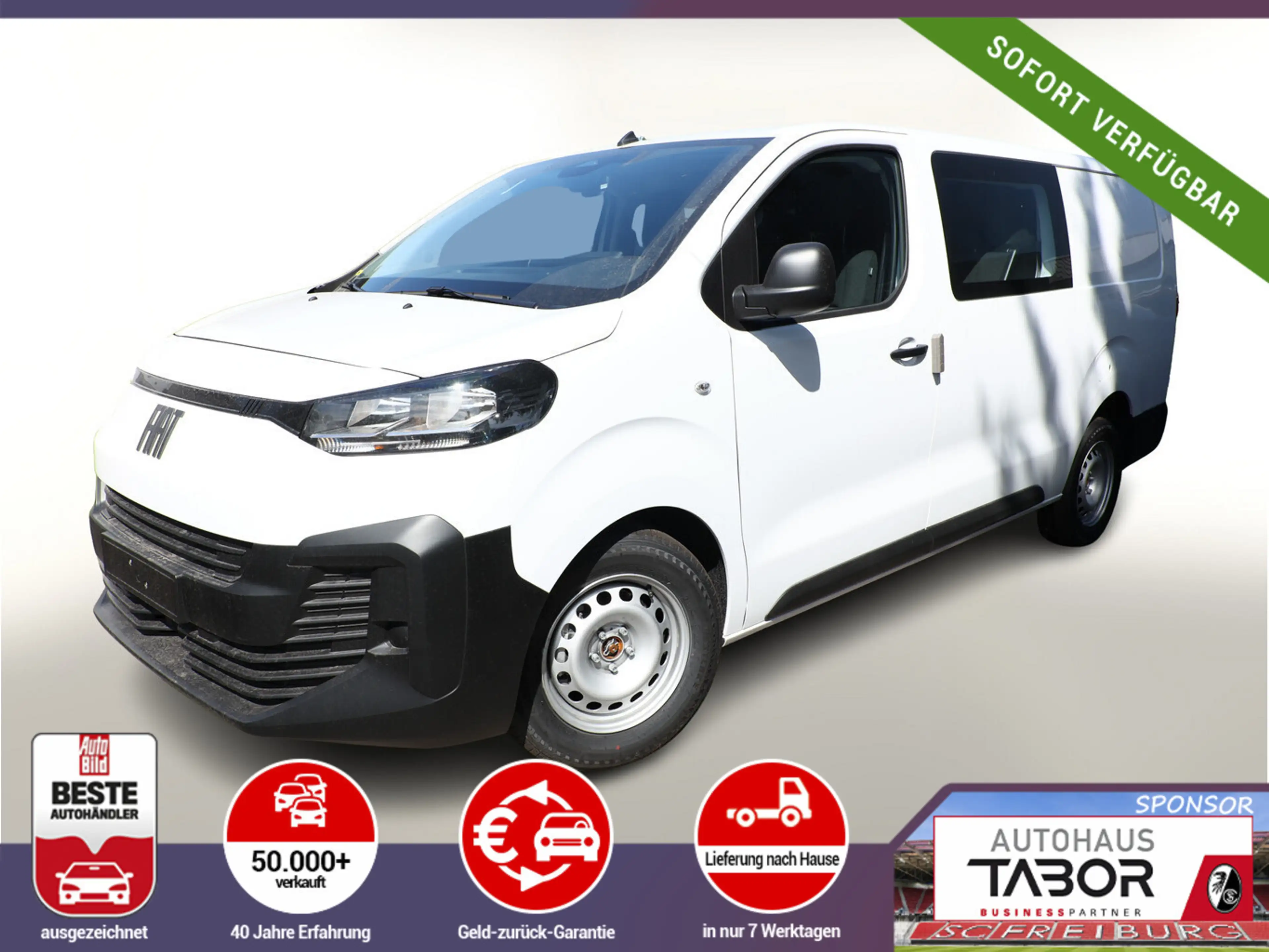 Fiat Scudo DoKa XL Temp Kam CarPlay PDC UVP-39%*