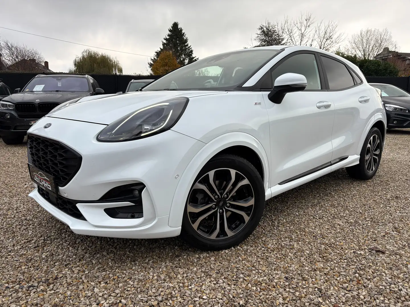 Ford Puma 1.0i*ST-Line*1er PROP*COCKPIT*CAMERA*GPS*PDC*LED* Blanc - 2