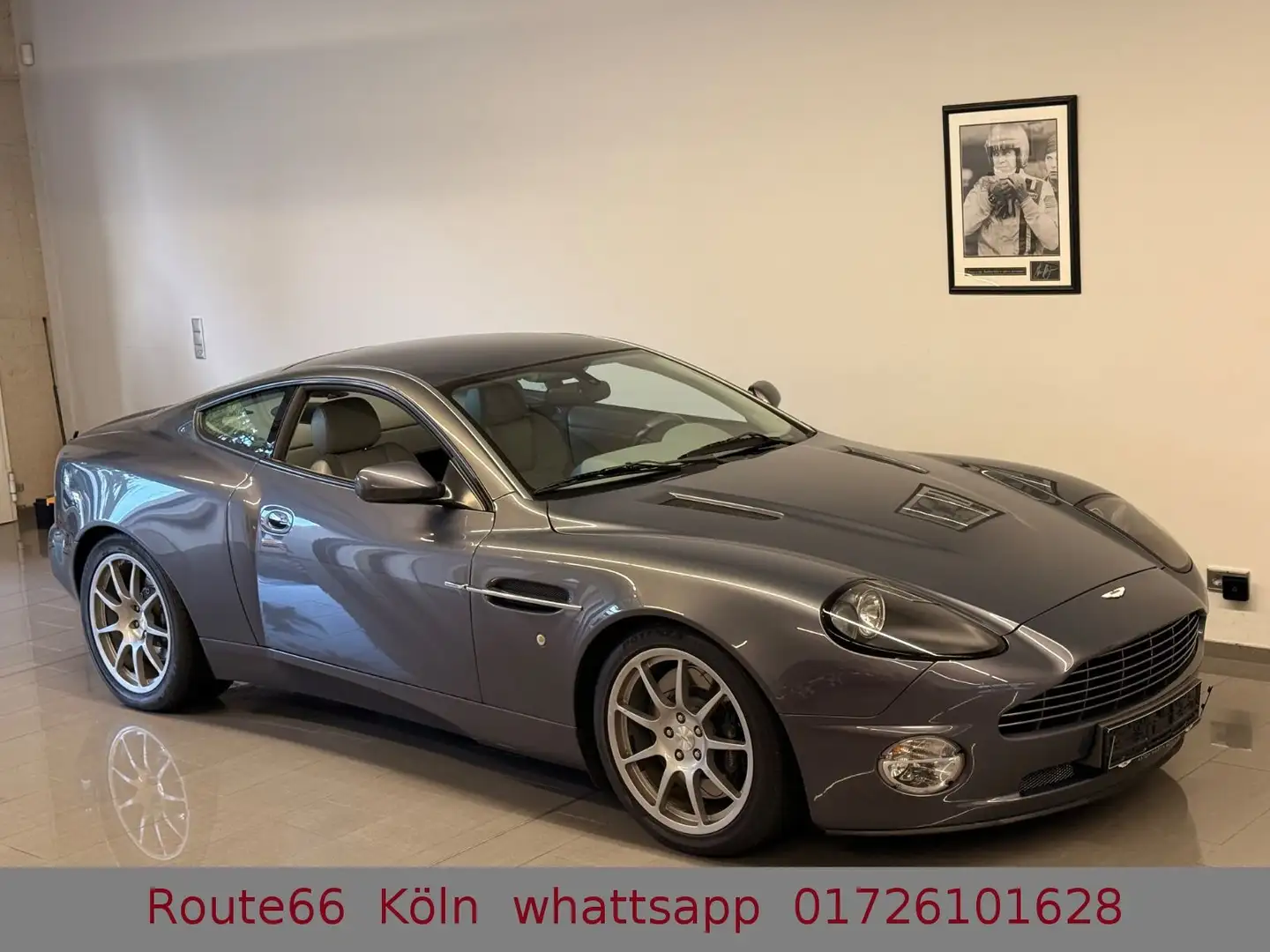 Aston Martin Vanquish V12 .Dt.Auto.Tüv Neu,SHG Grau - 2