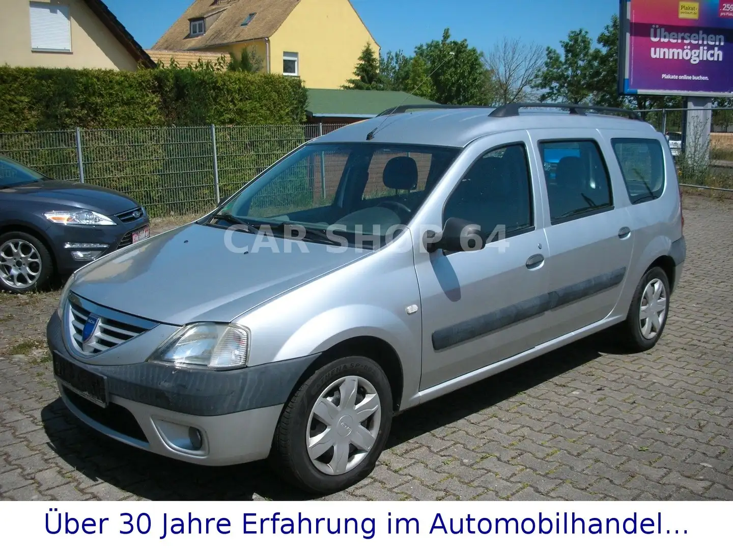 Dacia Logan MCV Kombi Laureate  -1.HAND/SCHECKHEFT- Grau - 1