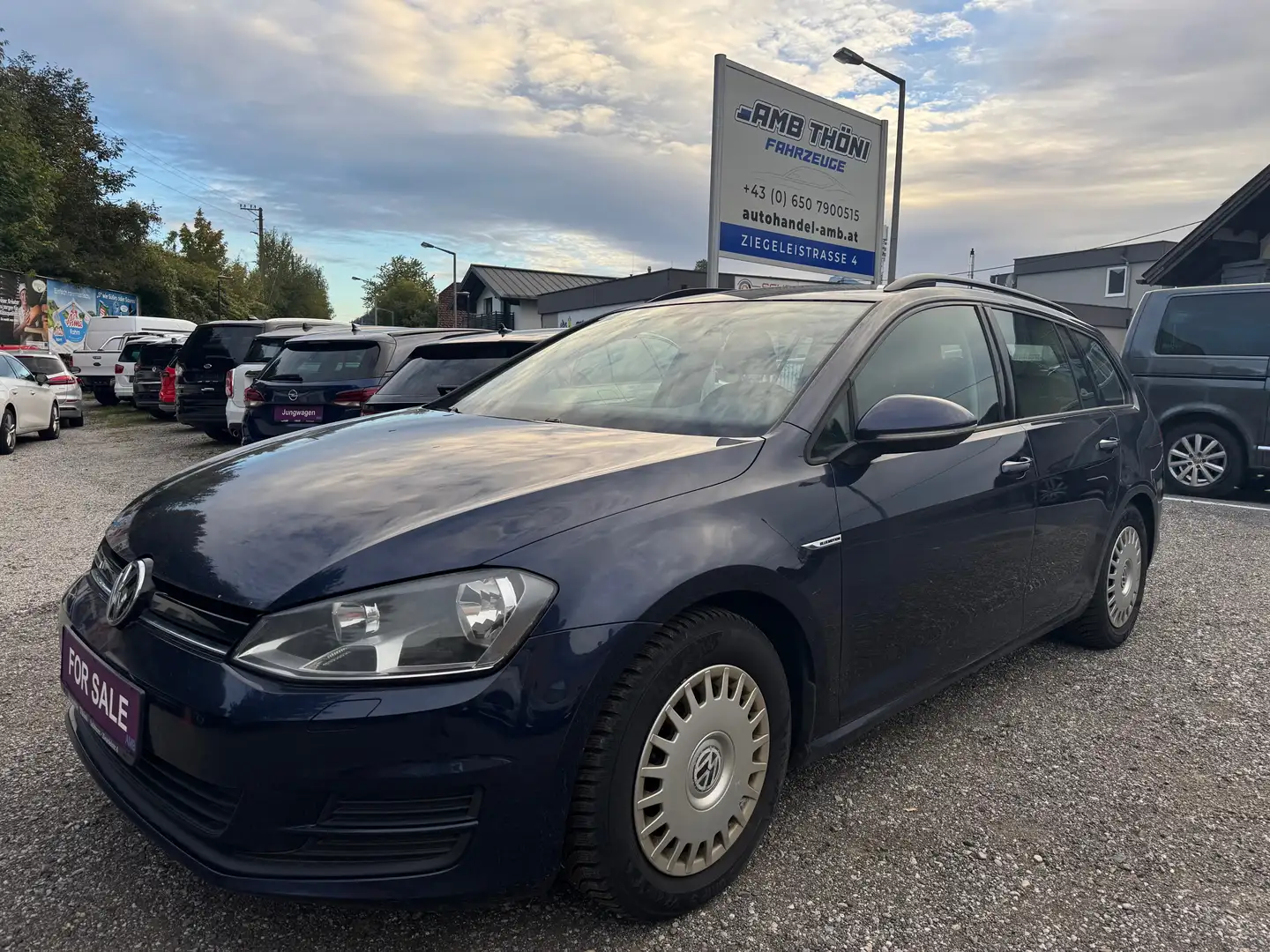 Volkswagen Golf Variant 1,6 TDI BlueMotion,* Sitzheizung, Tempomat,...* Blau - 2