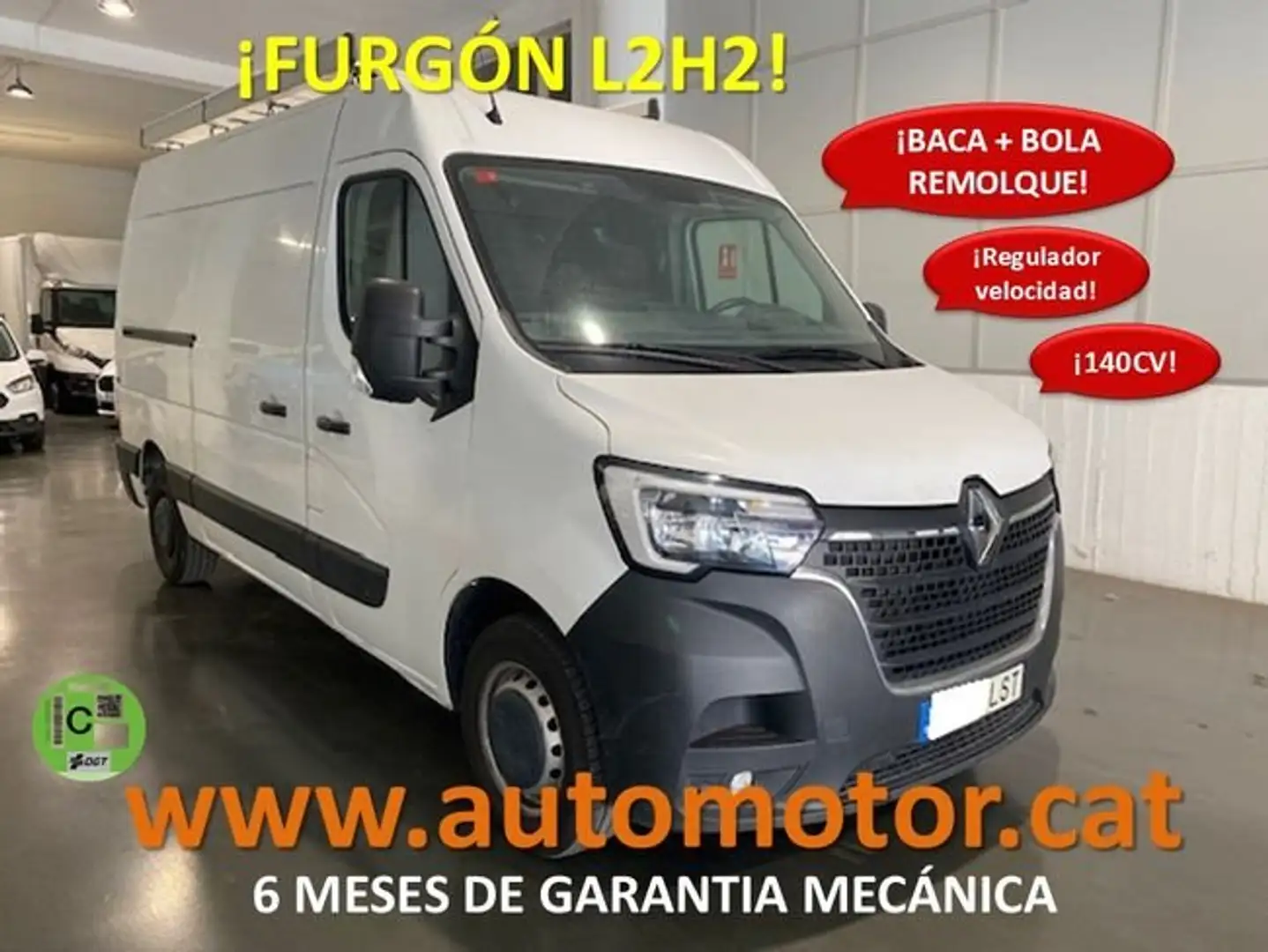 Renault Master Furgon T L2H2 3500 140CV Blanco - 1
