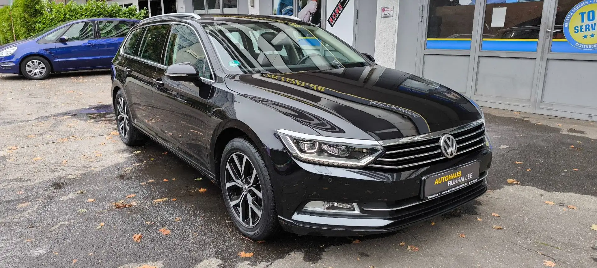 Volkswagen Passat Variant Comfortline, Navi,1.Hand,scheckh. Schwarz - 1