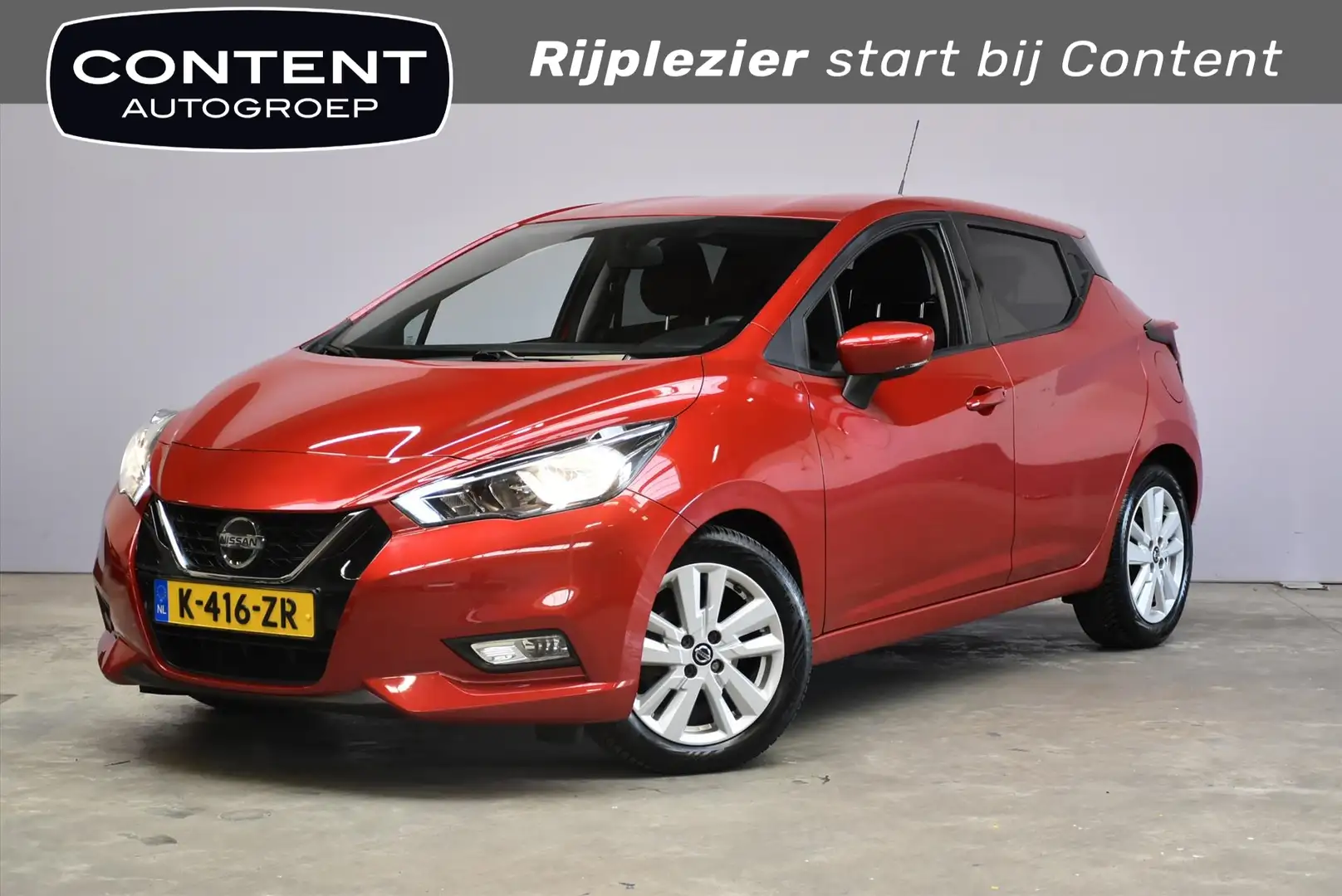 Nissan Micra 1.0 IG-T 100pk Xtronic N-Style edition AUTOMAAT Rot - 1