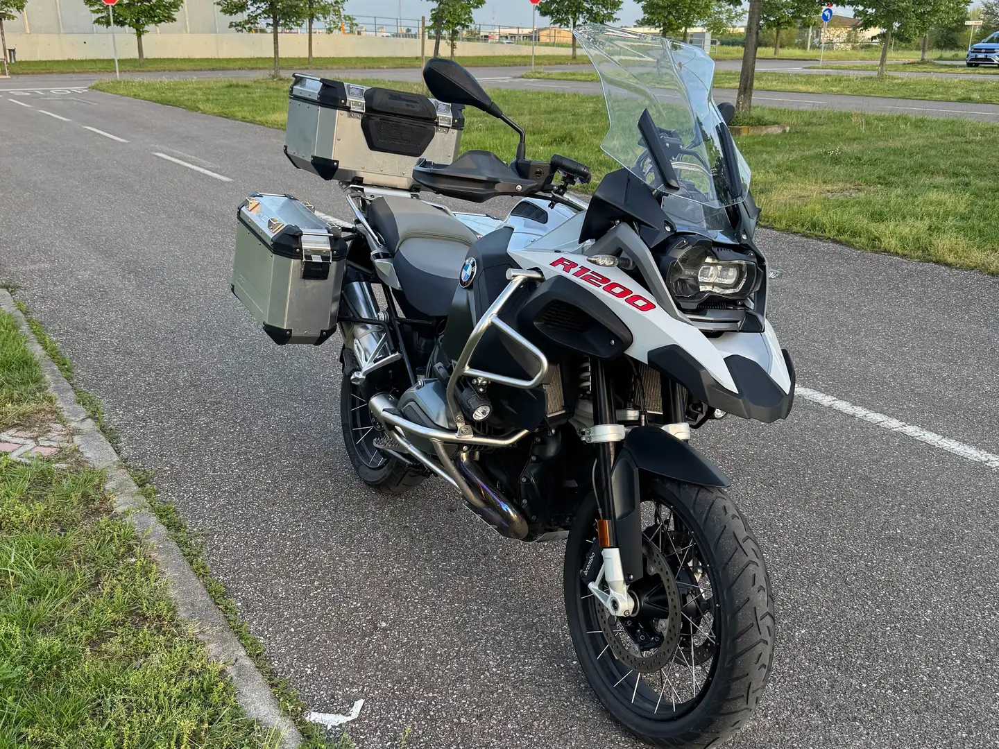 BMW R 1200 GS Adventure Light White 125 CV Blanc - 1