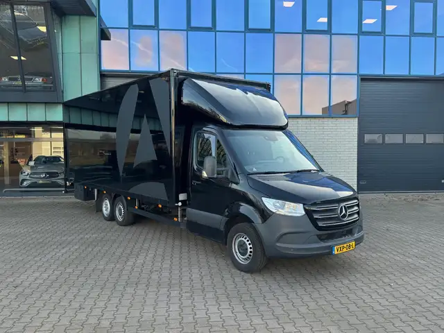 Mercedes-Benz Sprinter 319 CDI Gesloten Clixtar Oplegger 630cm BE-combi V