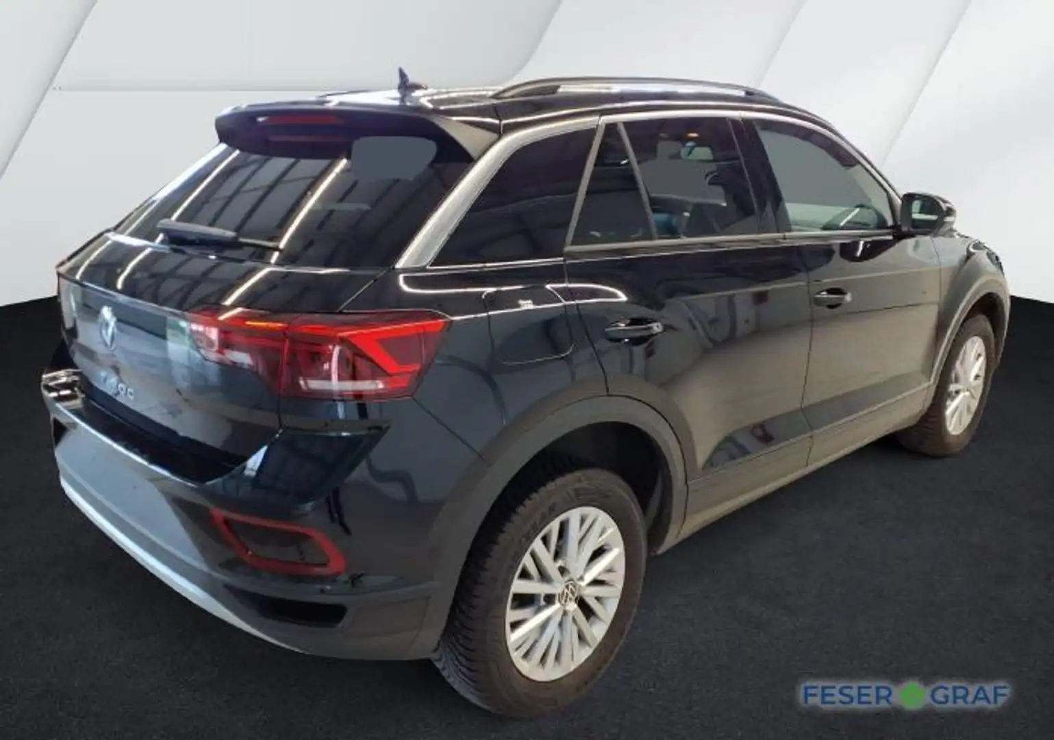 Volkswagen T-Roc Life 1.0 TSI Navi LED DigiCockpit SiHz ParkAssist Schwarz - 2