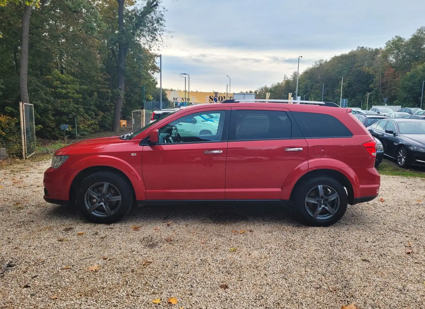 Fiat Freemont Lounge AWD 7 Sitze Aut.*Leder*Navi*Cam* Rot - 2