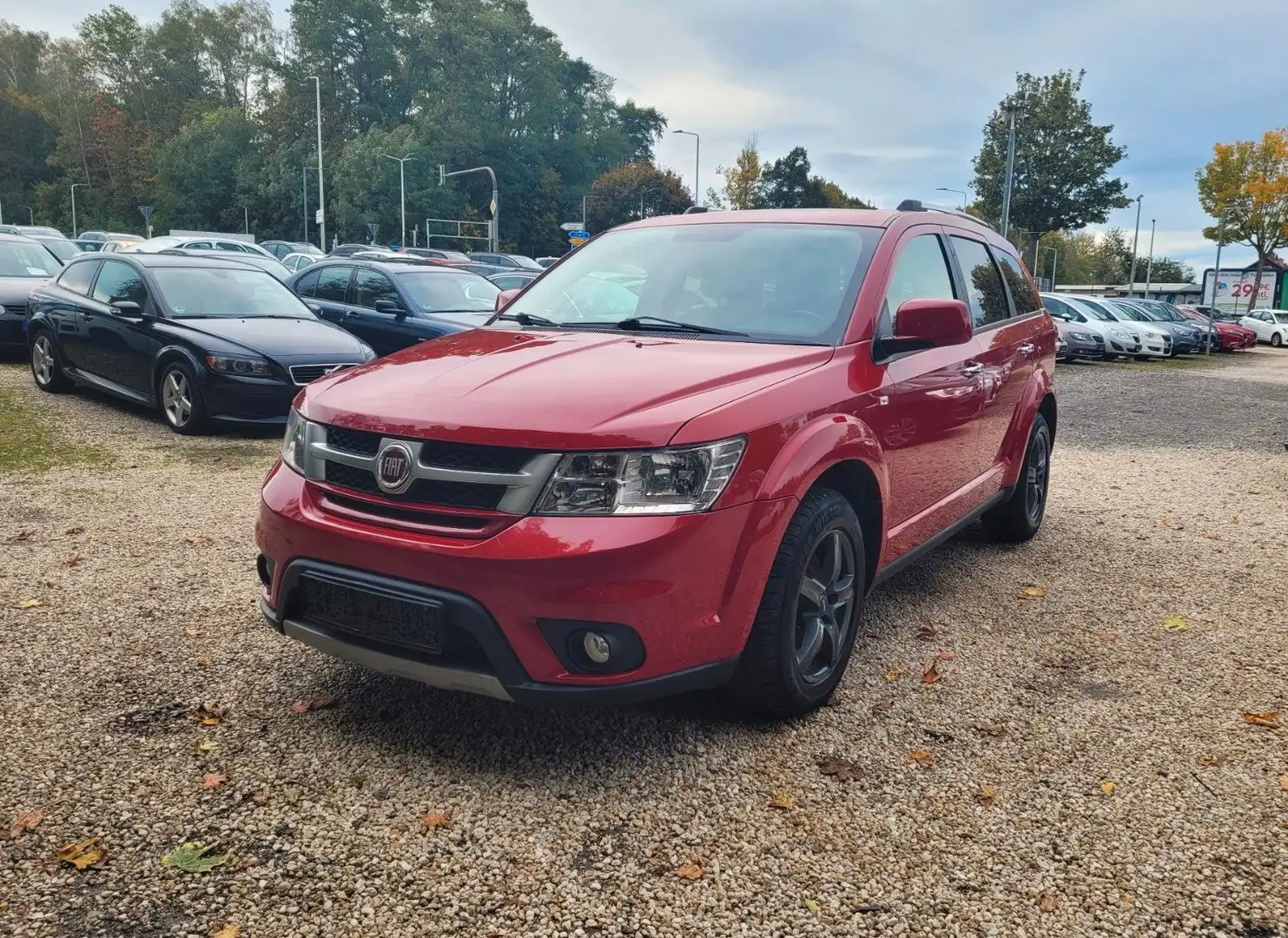 Fiat Freemont Lounge AWD 7 Sitze Aut.*Leder*Navi*Cam* Rot - 1