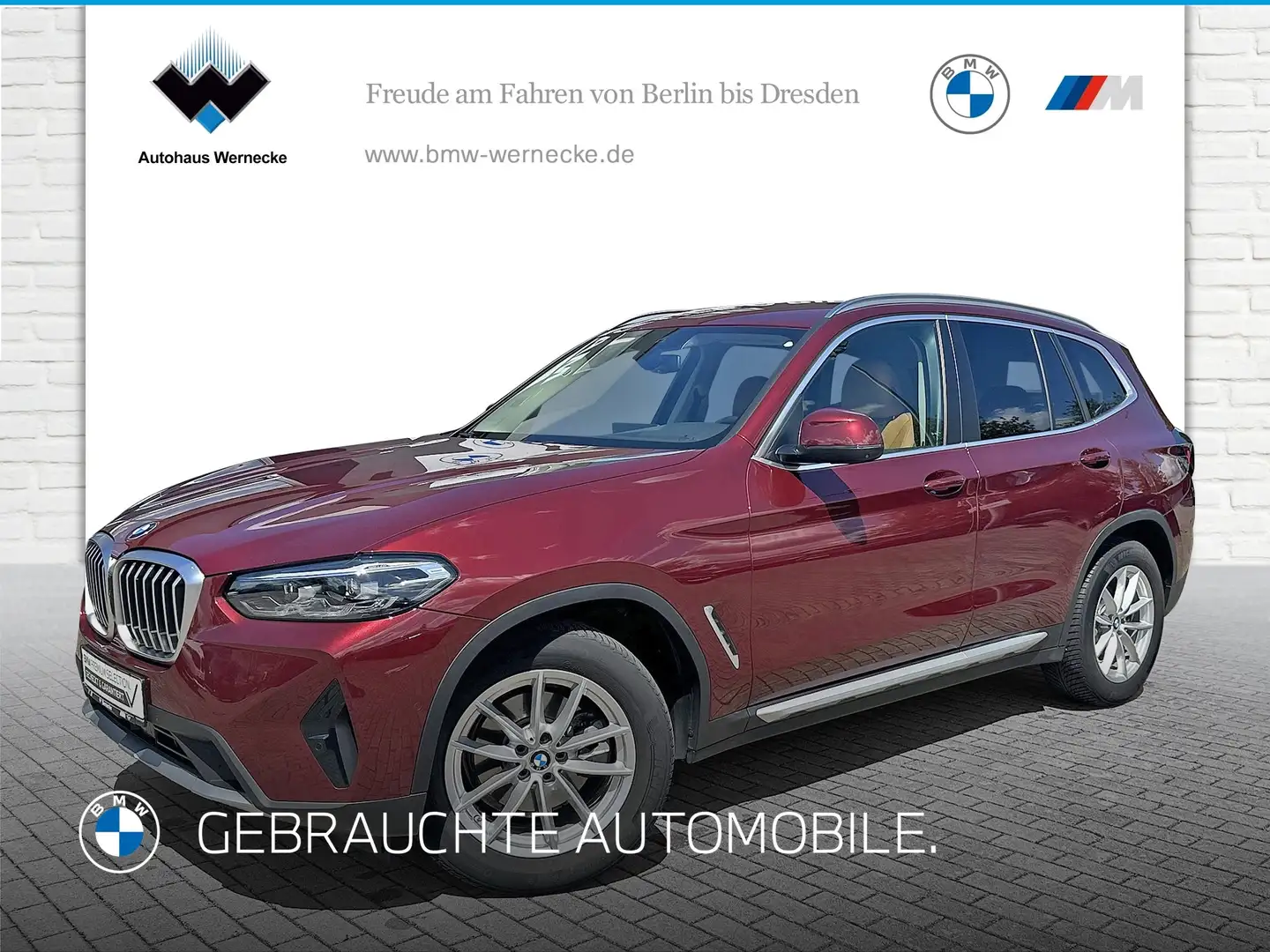 BMW X3 xDrive20d Head-Up DAB LED WLAN Komfortzg. Rot - 1