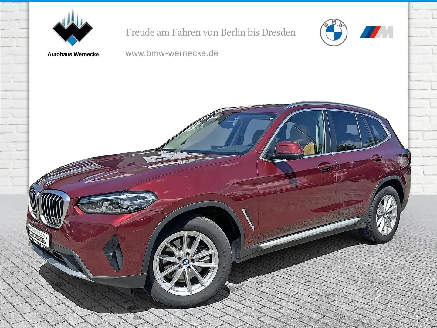 BMW X3 xDrive20d Head-Up DAB LED WLAN Komfortzg. Червоний - 1