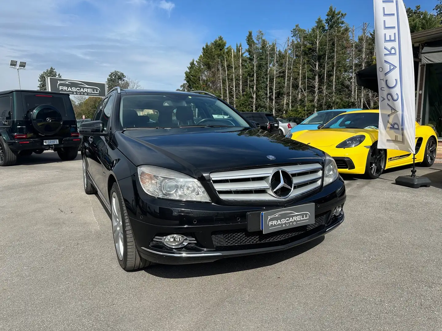 Mercedes-Benz C 320 CDI S.W. 4Matic Avantgarde /tetto/navi/pelle/FULL Nero - 1