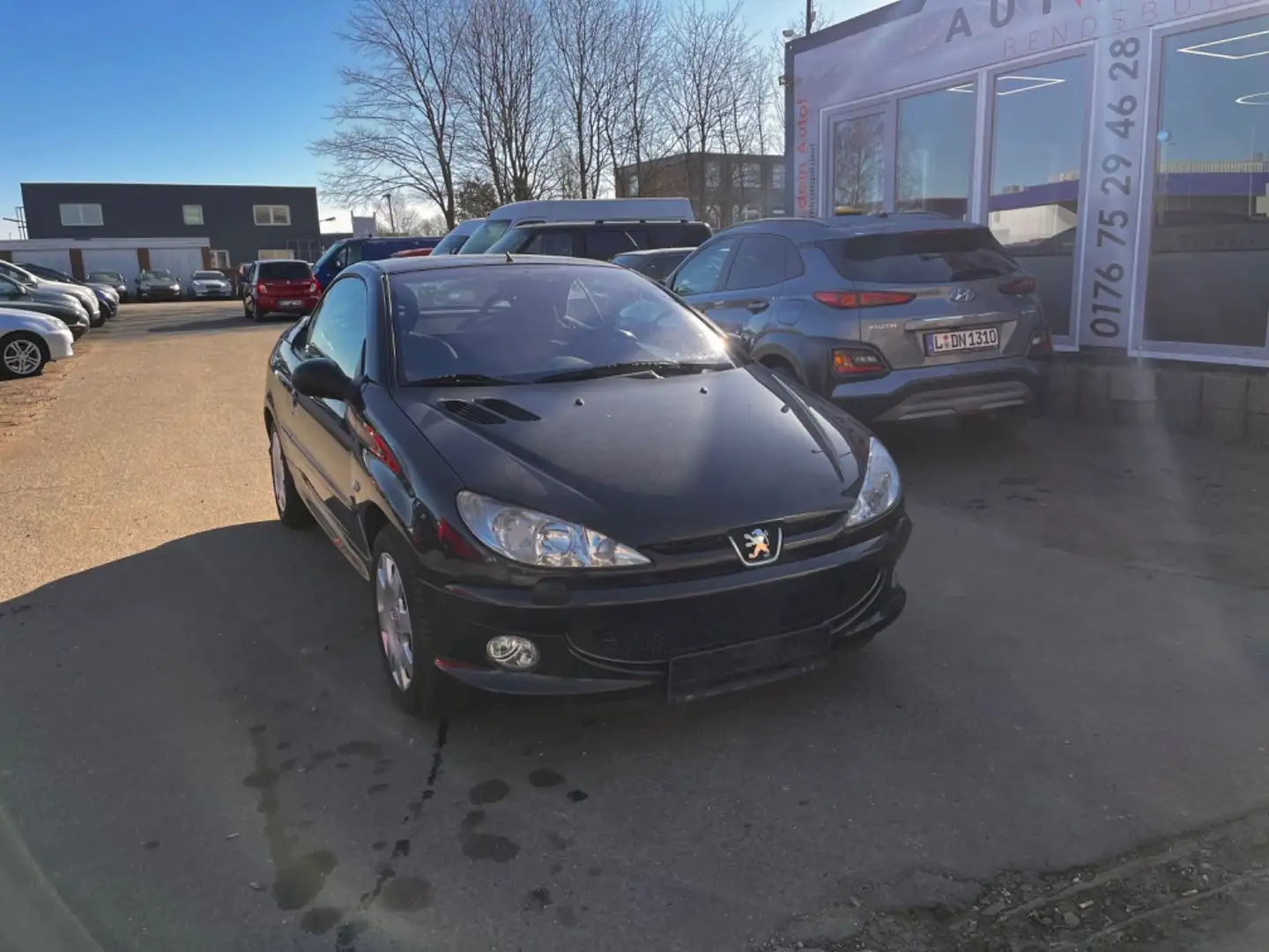 Peugeot 206 Cabriolet CC Filou Schwarz - 1